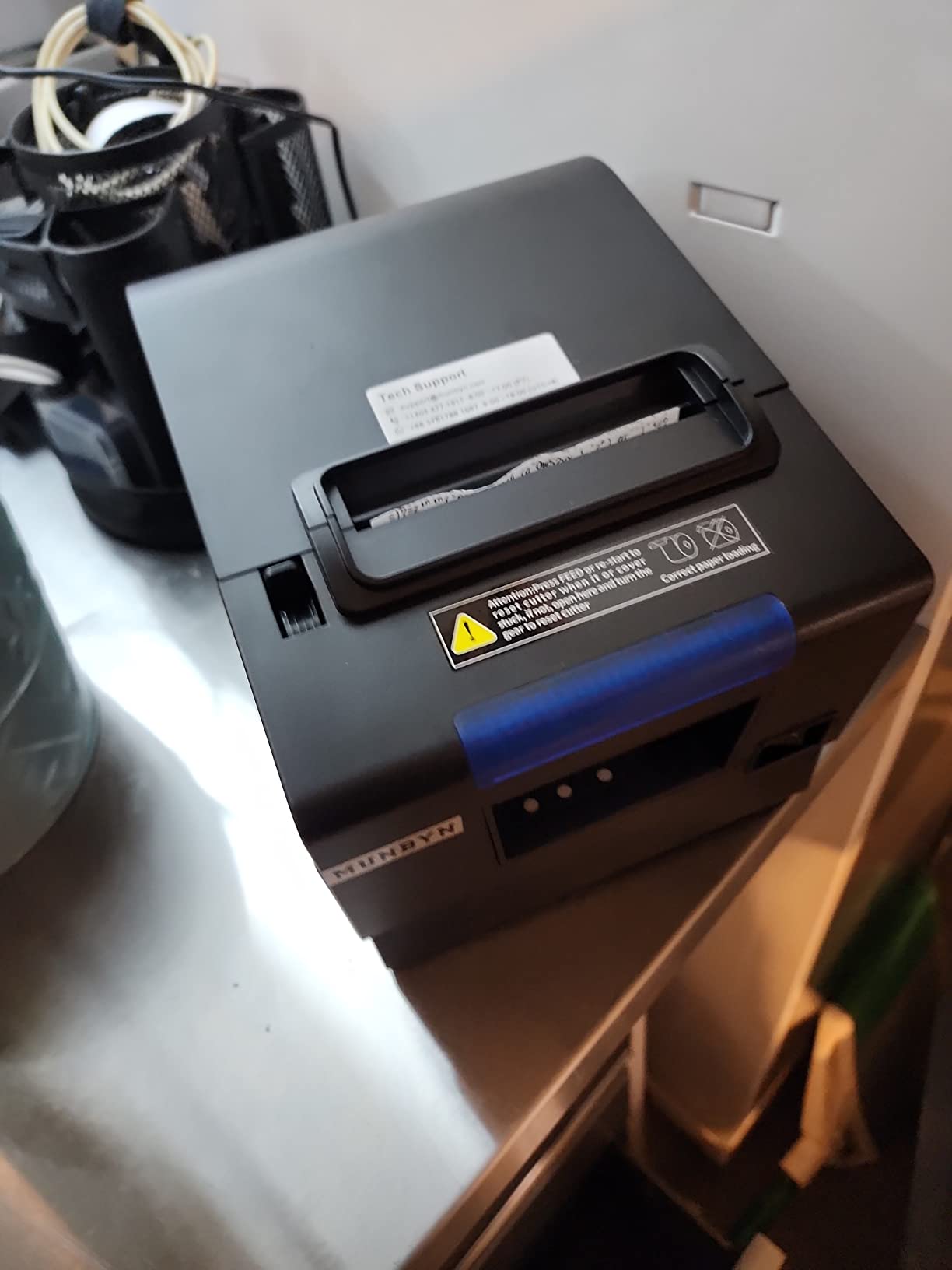 MUNBYN P068 Thermal Receipt Printer 80mm POS Printer USB Serial Ethernet customer photo 2