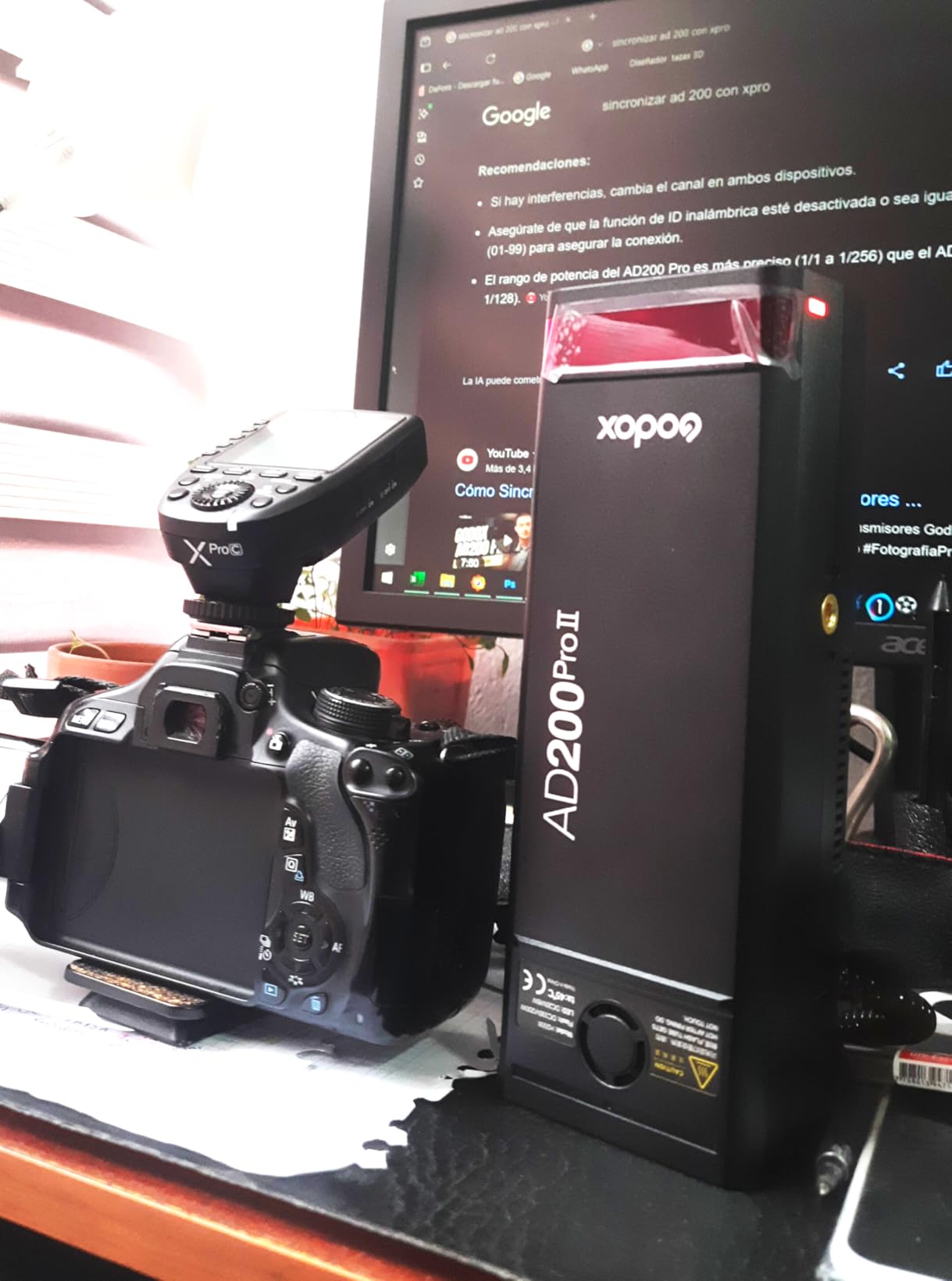 Godox XproC Xpro-C TTL Wireless Flash Trigger for Canon, 1/8000s HSS customer photo 2