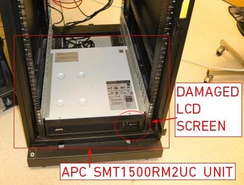 APC 1500VA Smart UPS with SmartConnect, SMT1500RM2UC Rack Mount UPS Battery Backup, Sinewave, AVR, 120V, Line Interactive Uninterruptible Power Supply customer photo 2