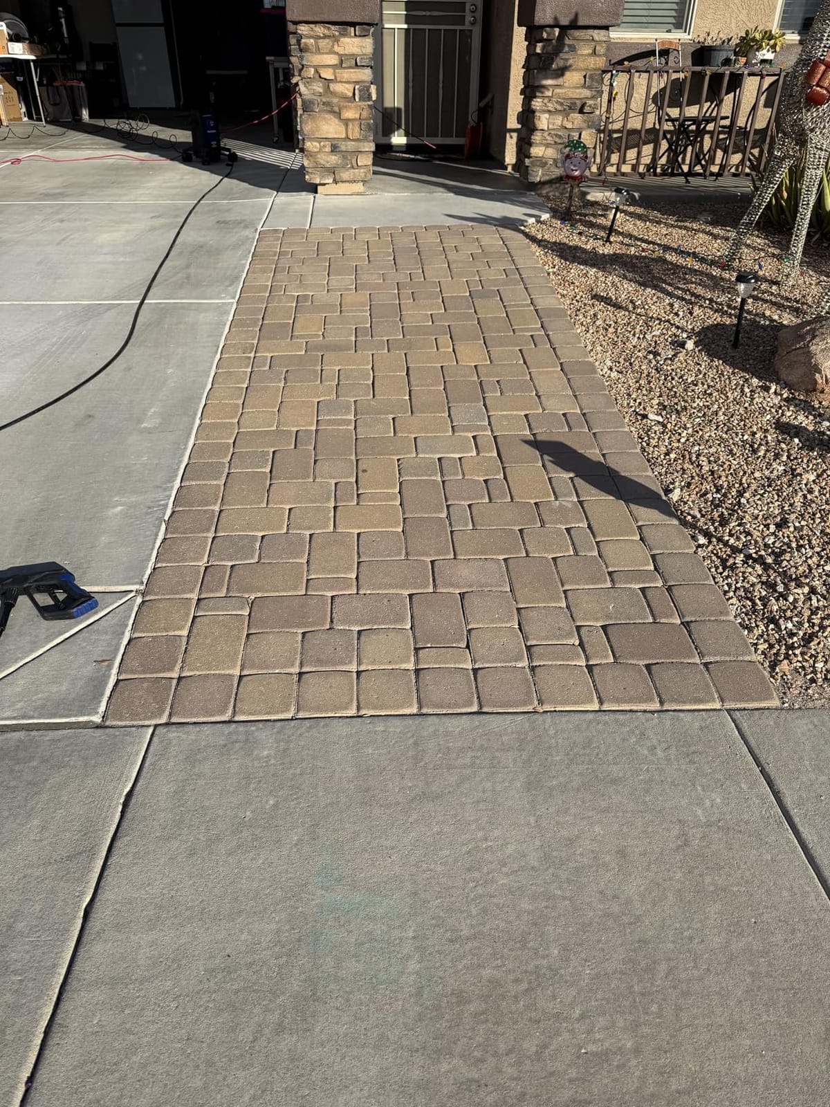 MasonryDefender Patio Paver Sealer - Low Gloss, Water-Based, Clear Sealant for Stone - 1 Gallon customer photo 2
