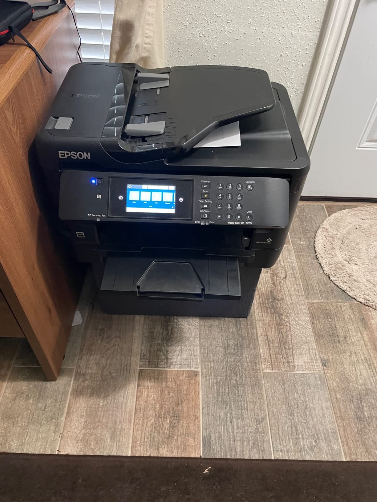 Epson Workforce WF-7720 Wireless Wide-Format Color Inkjet Printer with Copy, Scan, Fax, Wi-Fi Direct and Ethernet, Amazon Dash Replenishment Ready customer photo 2