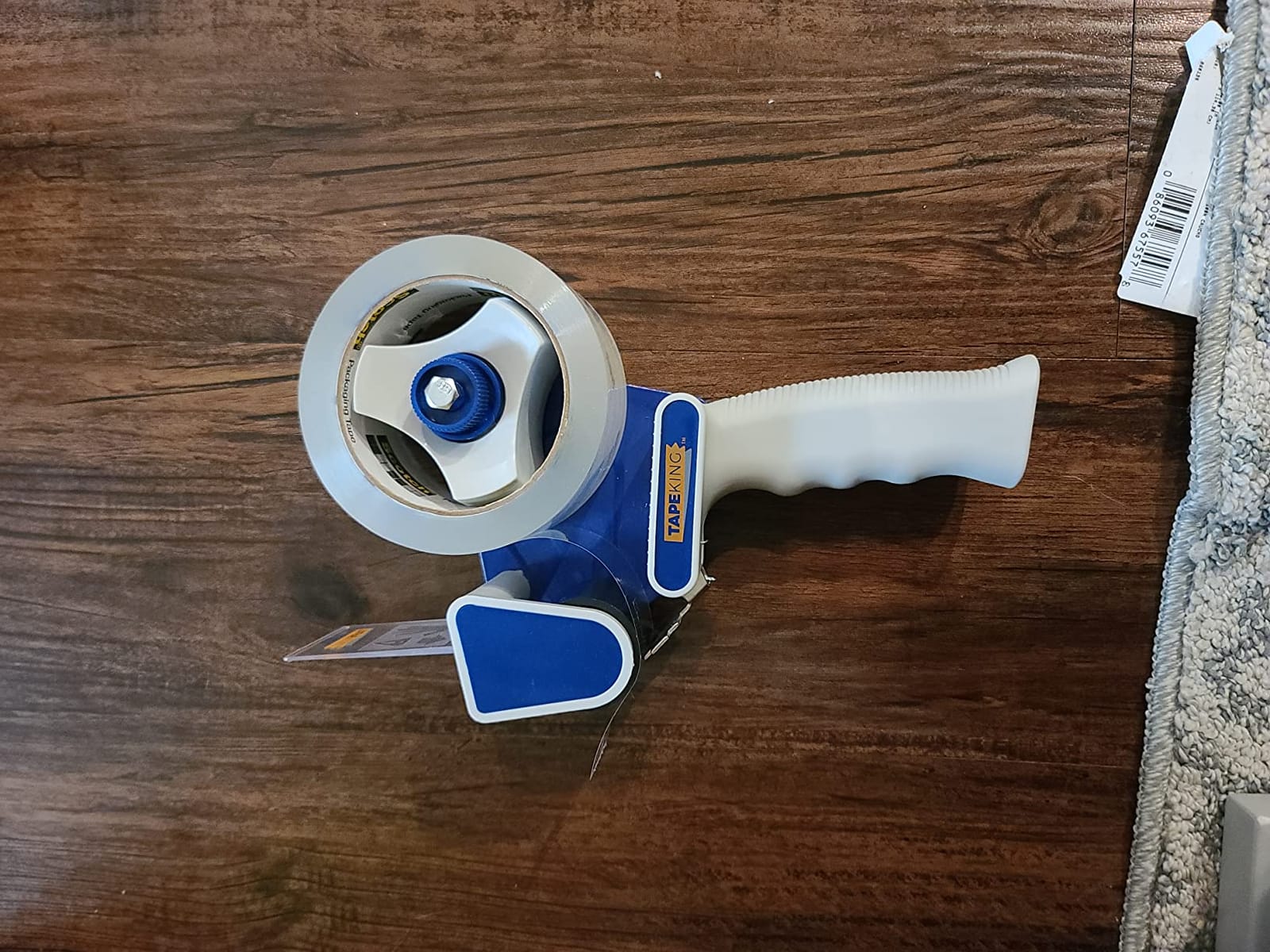 Tape King Packing Tape Dispenser Gun - Handheld Tape Gun with 1 Bonus Clear Packaging Tape (3 Inch Wide) - Shipping Tape for Sealing, Storing, and Moving Boxes, 1 Pack customer photo 1