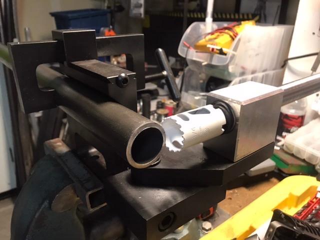 Pipe Notcher Industrial Professional Pipe & Tube Notcher Punch an Press Tool for 0-50 Degree Angle, Heavy Duty: Handles 3/4