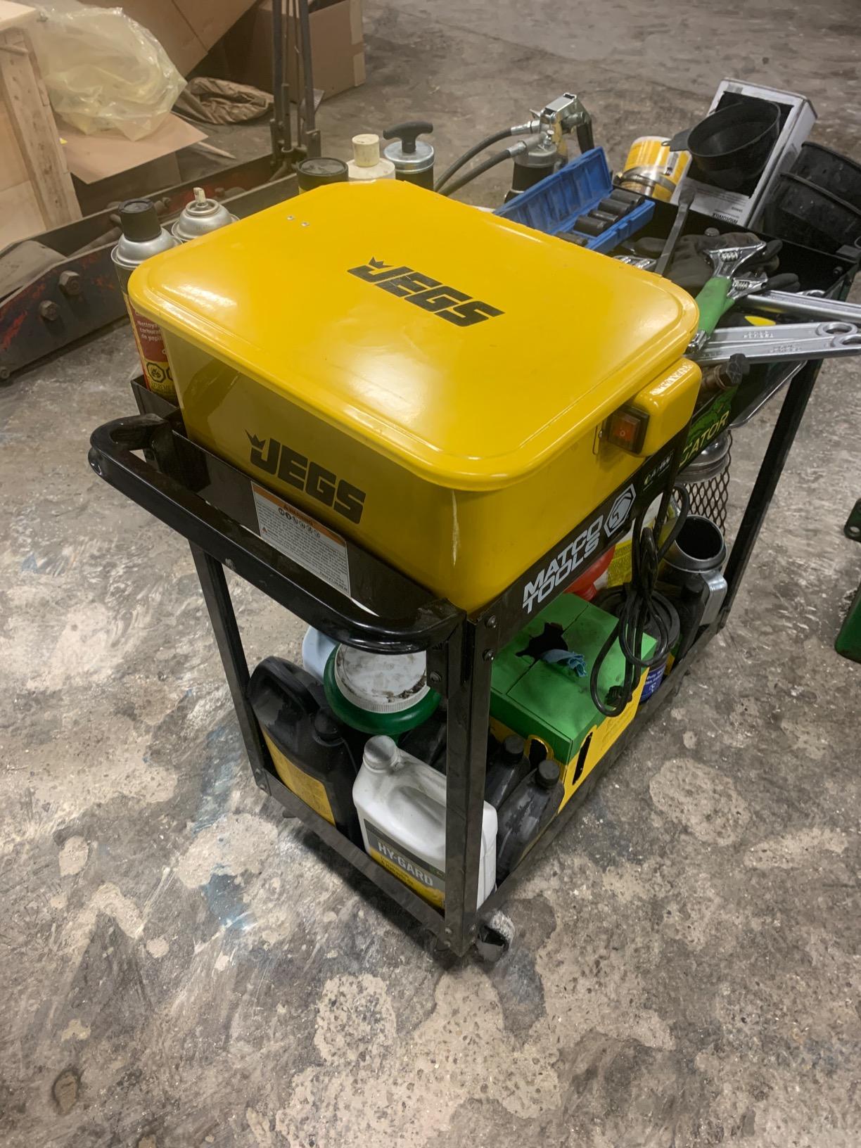 Portable Parts Washer [5-Gallon Tank] | Solvent Capacity: 3.5-Gallon, 110V/60Hz, Heavy-Duty Steel customer photo 2
