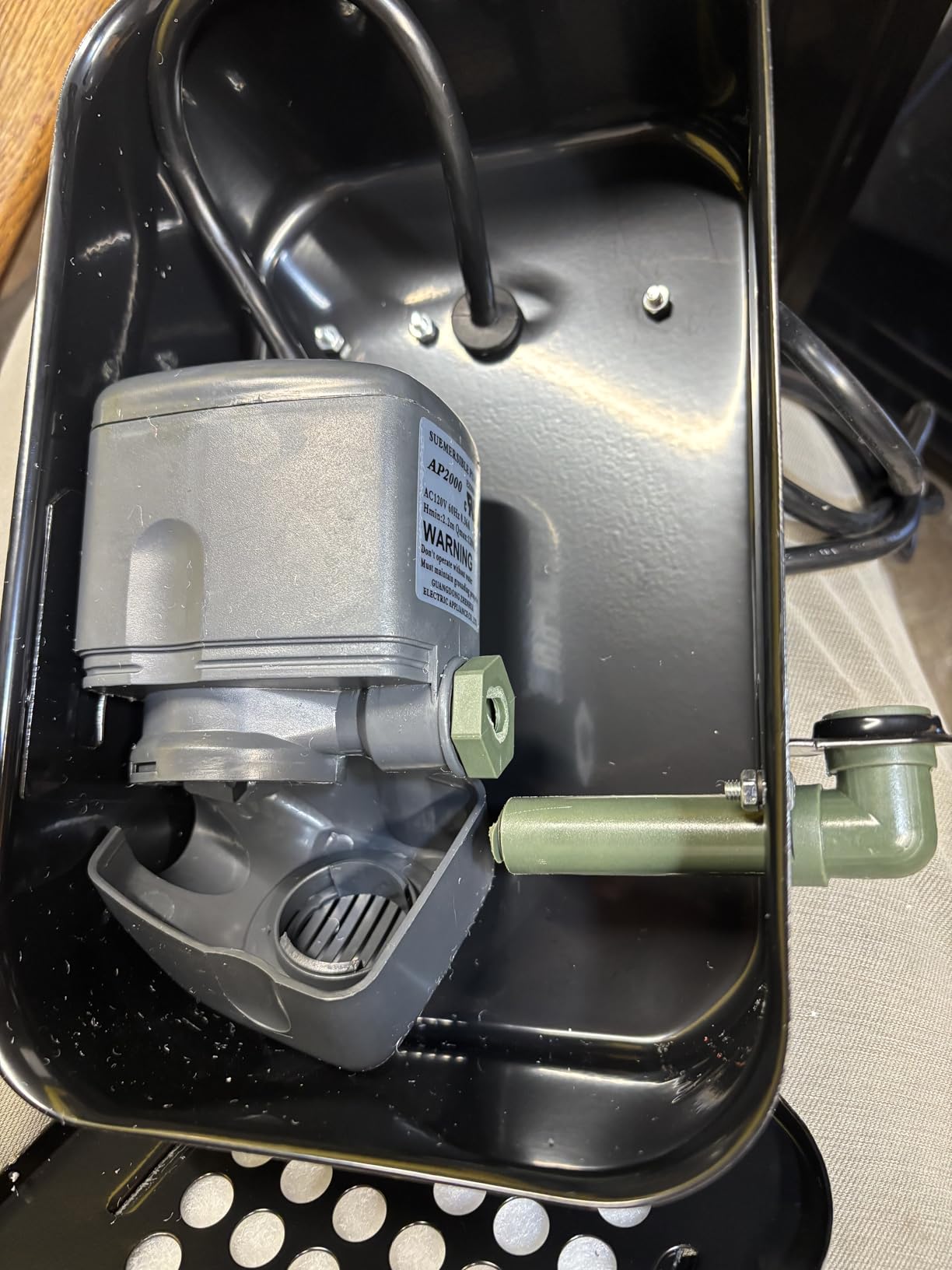 Parts Washer [20-Gallon Tank] | Solvent Capacity: 12-Gallon, 110V/60Hz, 57 lbs, Pump Output: 317 gph customer photo 2