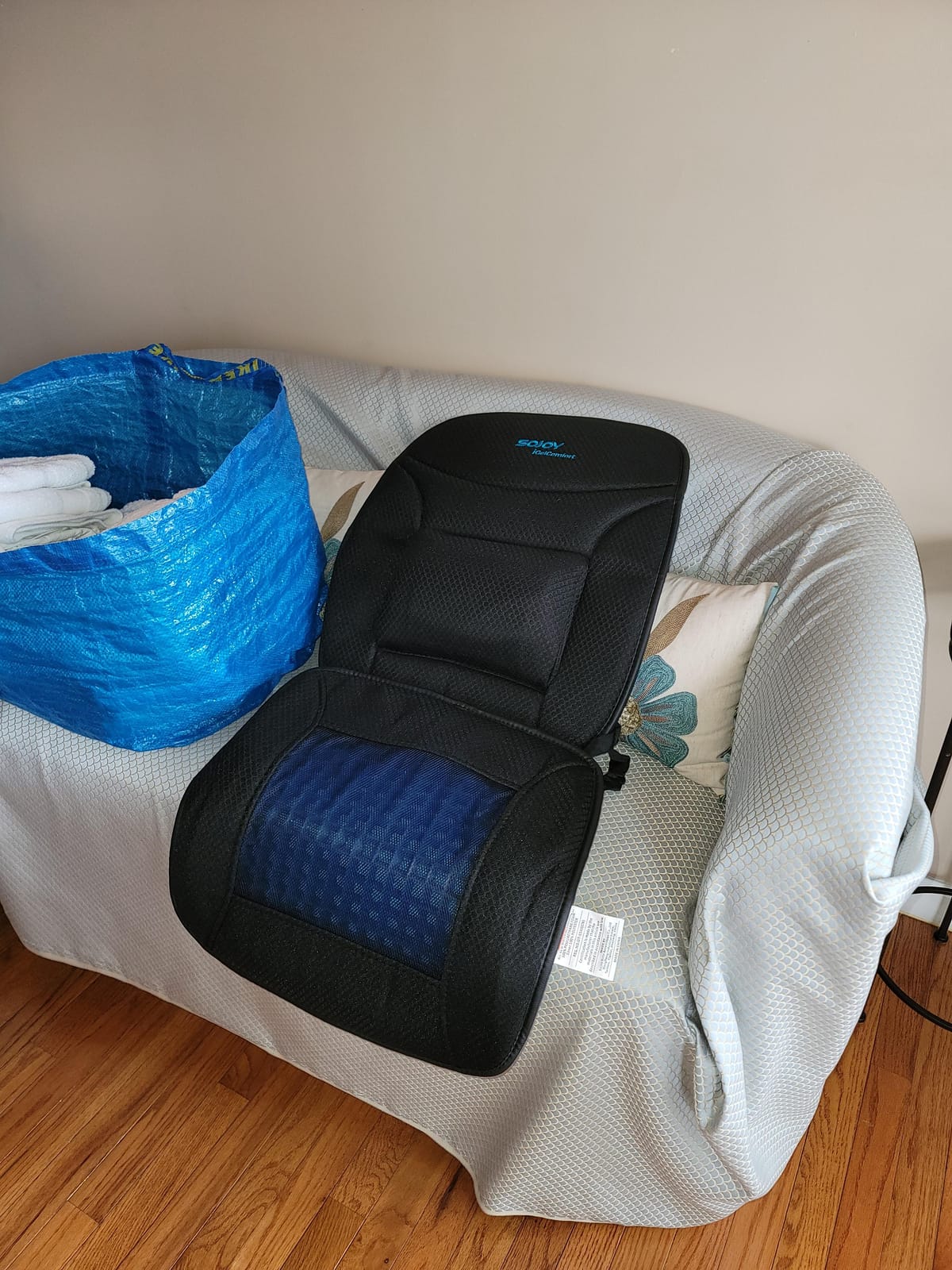 Truck Seat Cushion – Gel Memory Foam Seat Pad with Lumbar & Back Support, for Office Chair, Car & Semi-Truck, Pain Relief & All-Day Comfort customer photo 2