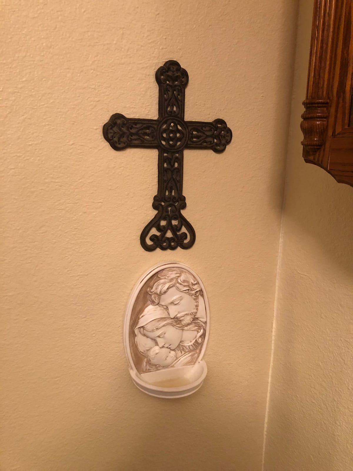 Joseph's Studio by Roman - Holy Family Holy Water Font, Renaissance Collection, 8