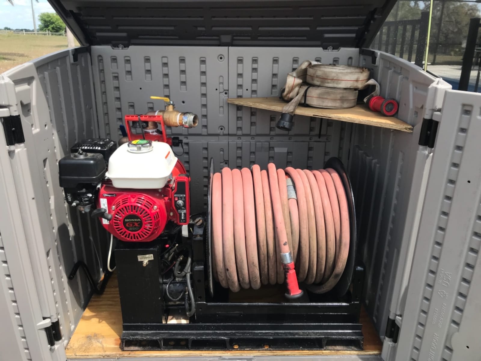 Davey Firefighter 5 High-Pressure Twin-Impeller Fire Pump w/GX200 6.5hp Electric Start Engine customer photo 2