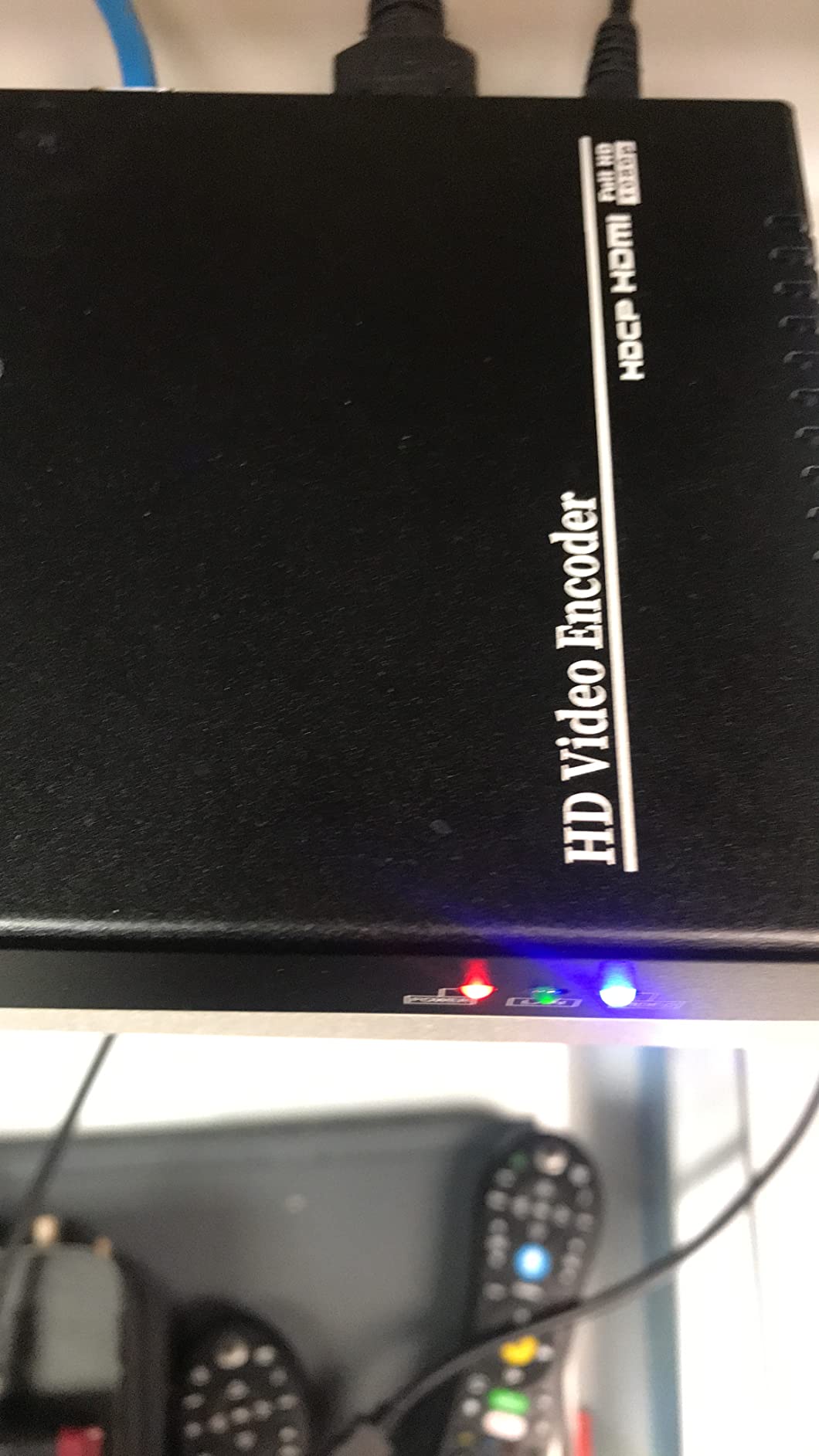 HEVC MPEG4 H.265 H.264 HDMI to IP Network Video Encoder, 1080P HD Digital Video Audio Encoder Hardware Supports RTSP RTMPS UDP HLS SRT, for IPTV, Live Streaming, YouTube, Facebook, OBS, NVR, etc. customer photo 1