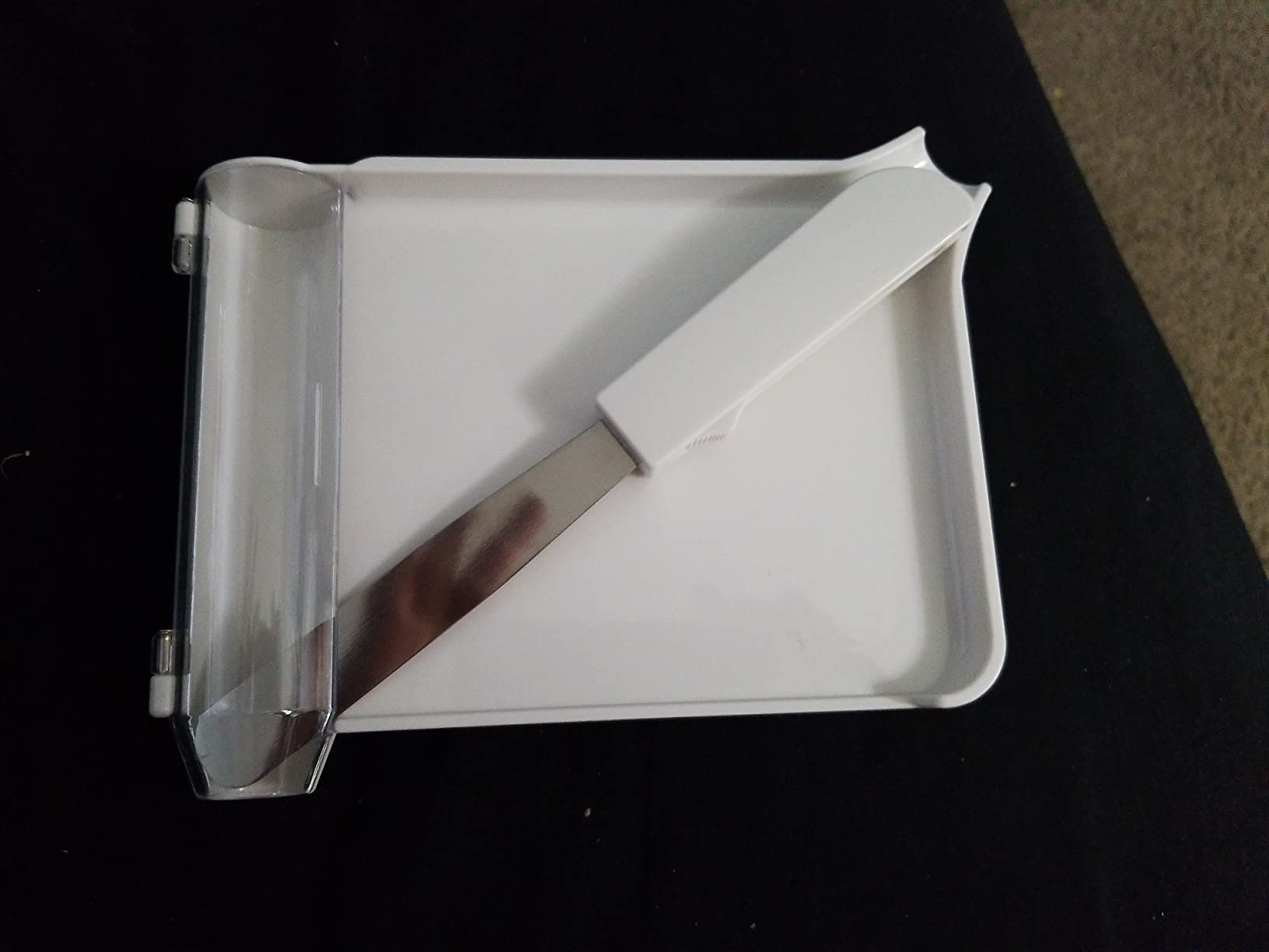 Medarchitect Right Hand Pill Counting Tray with Spatula, White customer photo 2