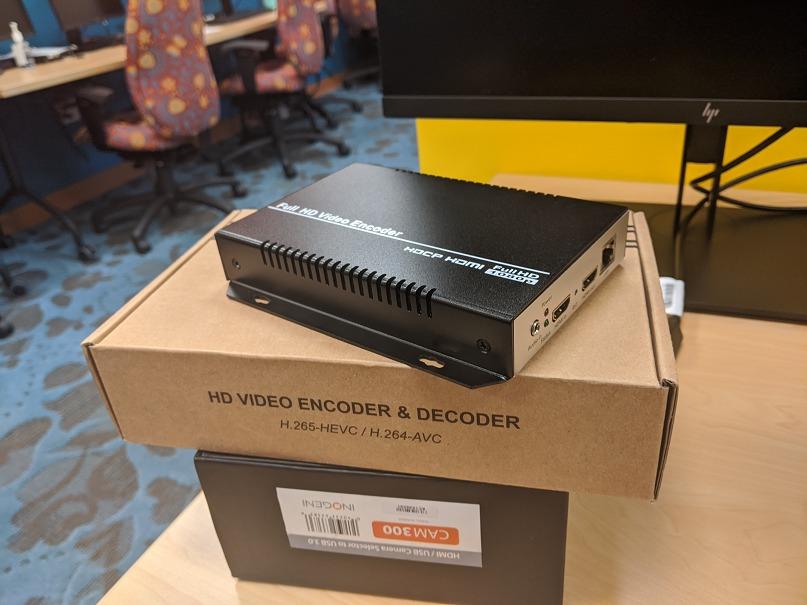 HD HEVC H.265 MPEG4 H.264 4K HDMI to Video Streaming IPTV Encoder for HDMI to RTSP RTMP HTTP UDP HLS SRT Facebook YouTube Live Streaming Server customer photo 2