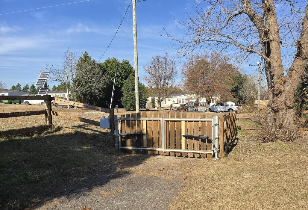 TOPENS AD8S Solar Dual Swing Gate Opener Heavy Duty | Dual Swing Gates Up to 18ft OR 880lbs per Arm, Easy DIY, Solar Panel and Remote Control Included customer photo 2