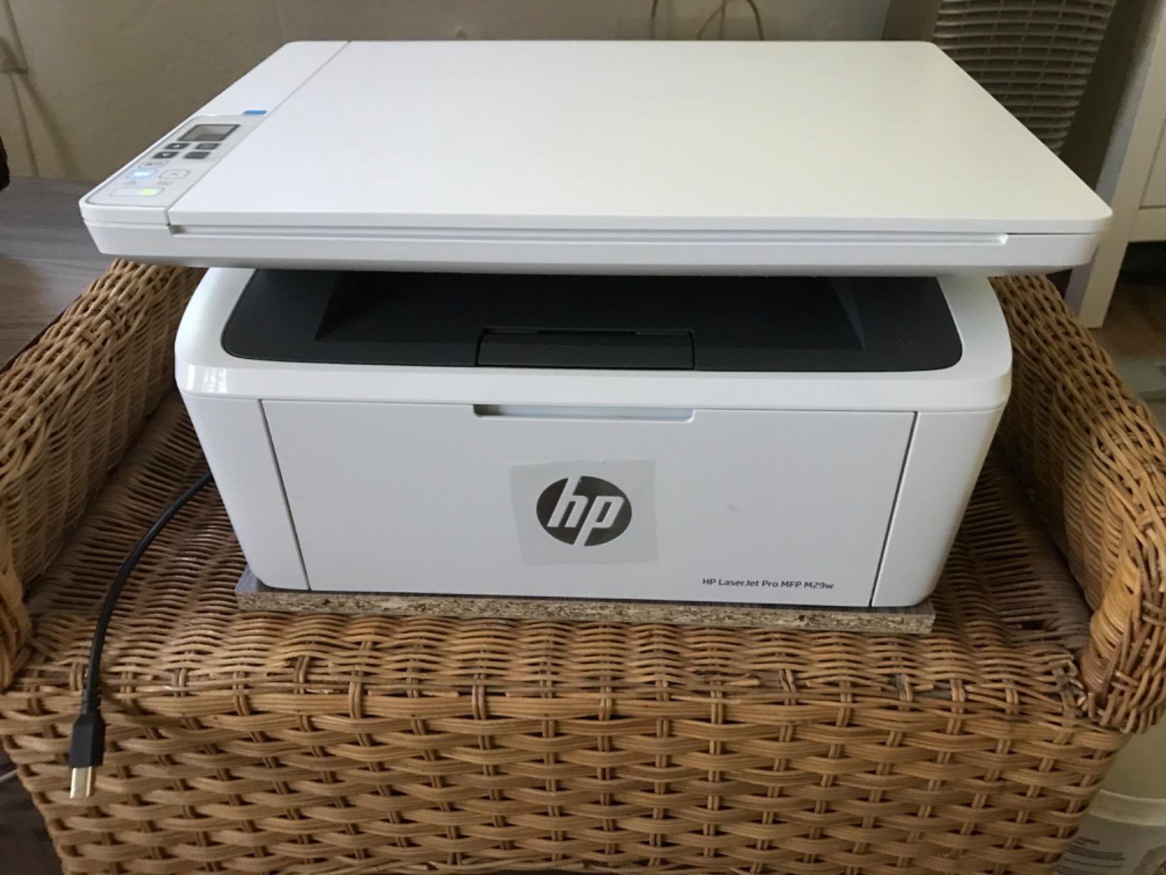 HP Laserjet Pro MFP M29w Wireless Monochrome All-in-One Printer, Works with Alexa (Y5S53A) customer photo 1