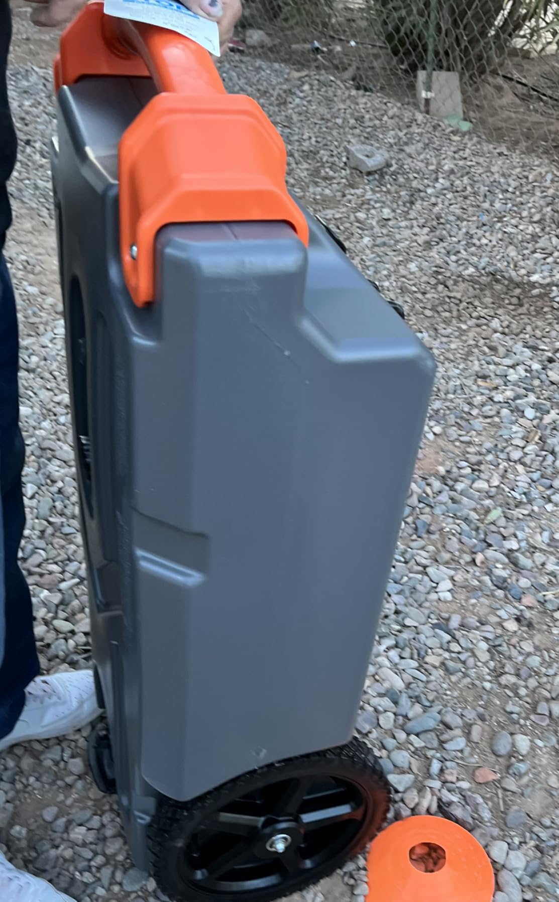Camco Rhino 15-Gal RV Portable Tote Tank - Made in the USA customer photo 1