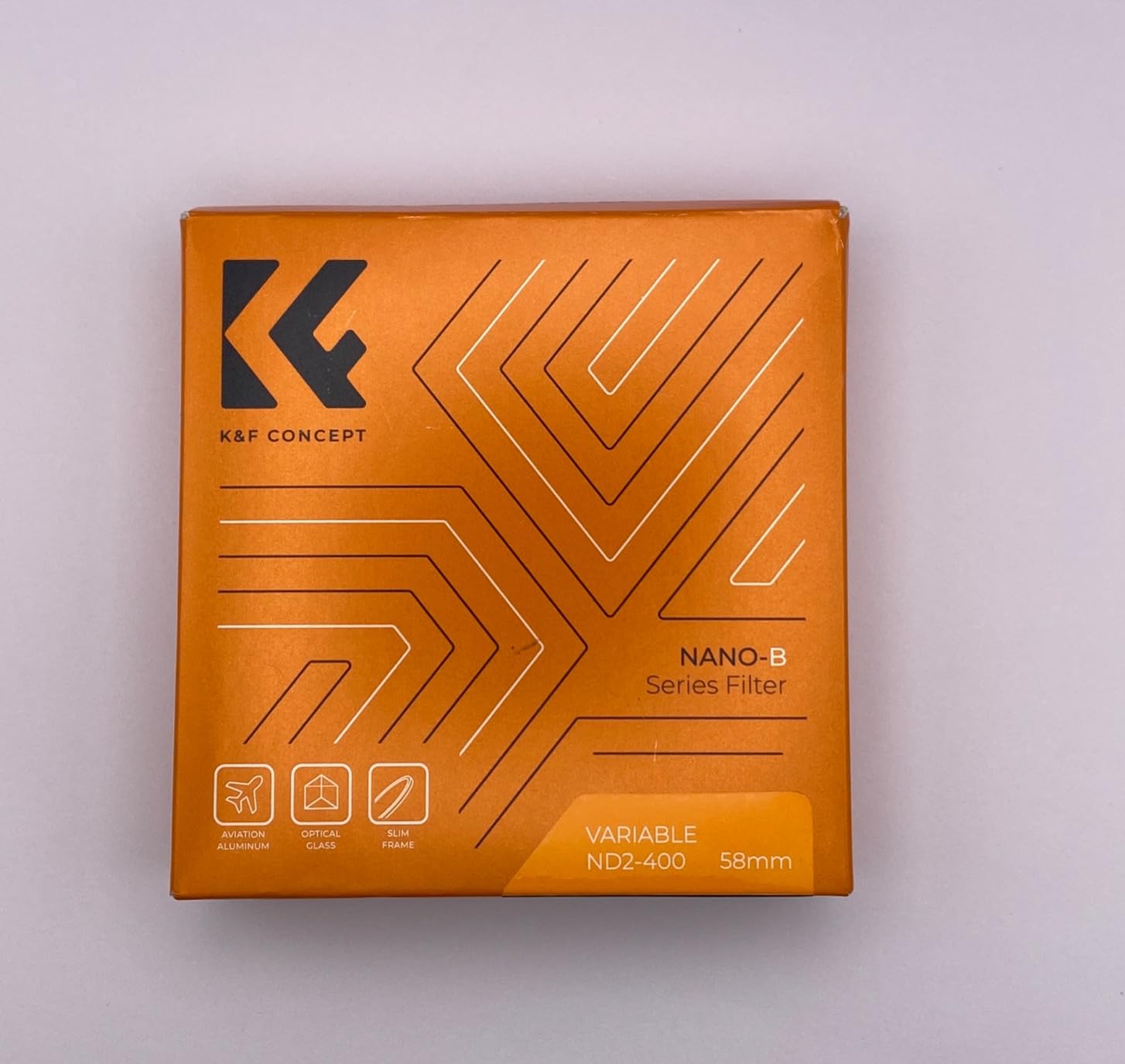 K&F CONCEPT 82mm Variable ND2-400 Lens Filter (1-9 Stops) for Camera Lens customer photo 2