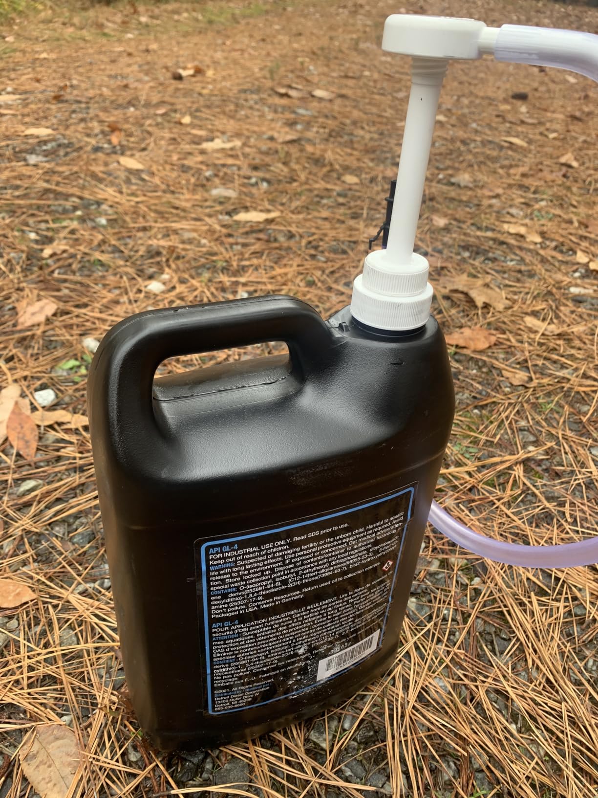 Slippery Pete Fluid Pump for Gallon Bottles and Wide Mouth Quart Bottles (Not for Standard Quart Bottles) - Transfer Gear Oil, Transmission and Differential Fluid, Antifreeze with This 30cc Hand Pump customer photo 2
