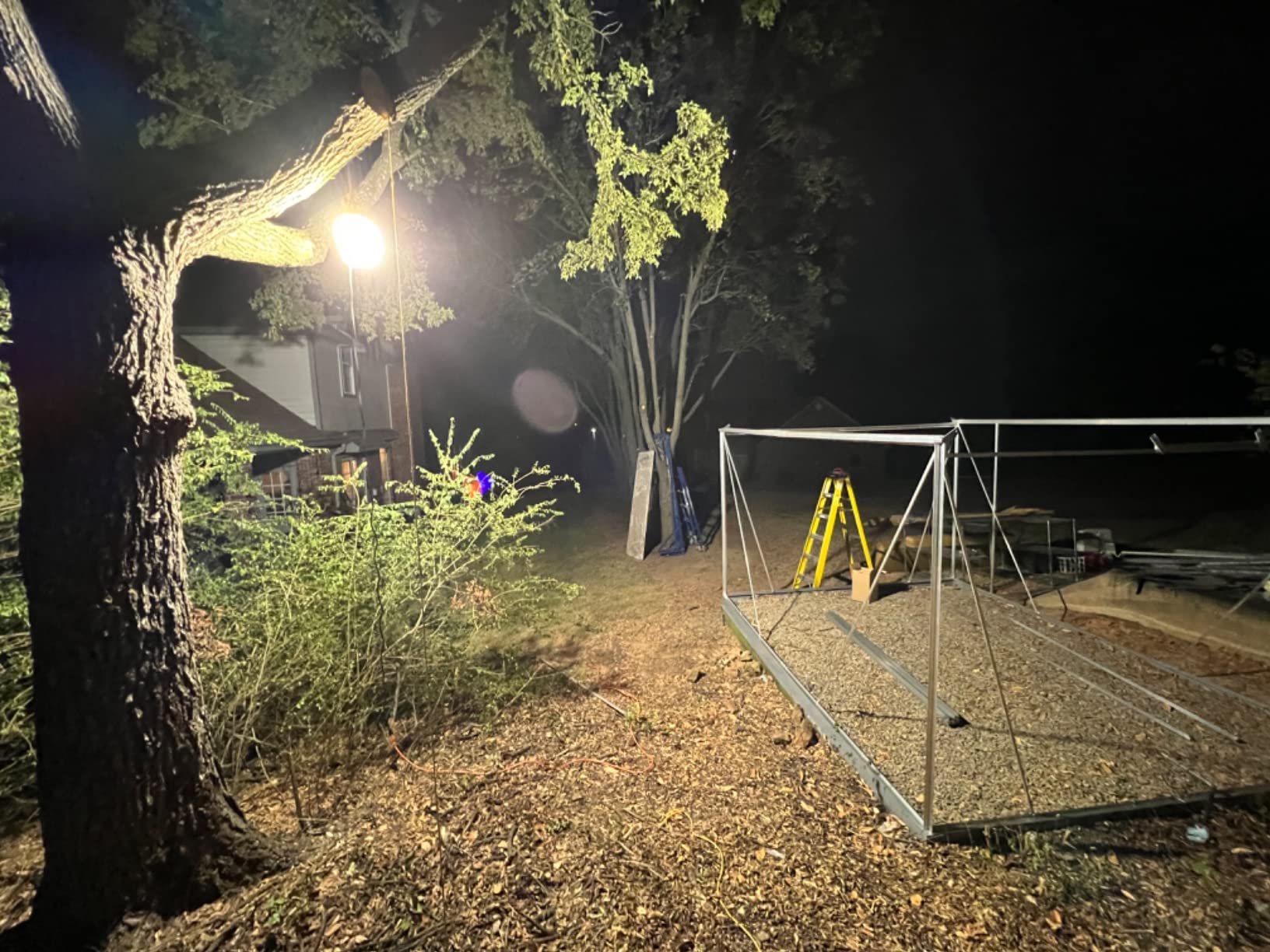 LED Temporary Work Light 150W 18000LM 5000K LED Construction Lights | Wet Location Listed, Stainless Steel Guard, Portable Job Site Lighting, Waterproof Hanging Work Light for Temporary Lighting customer photo 2