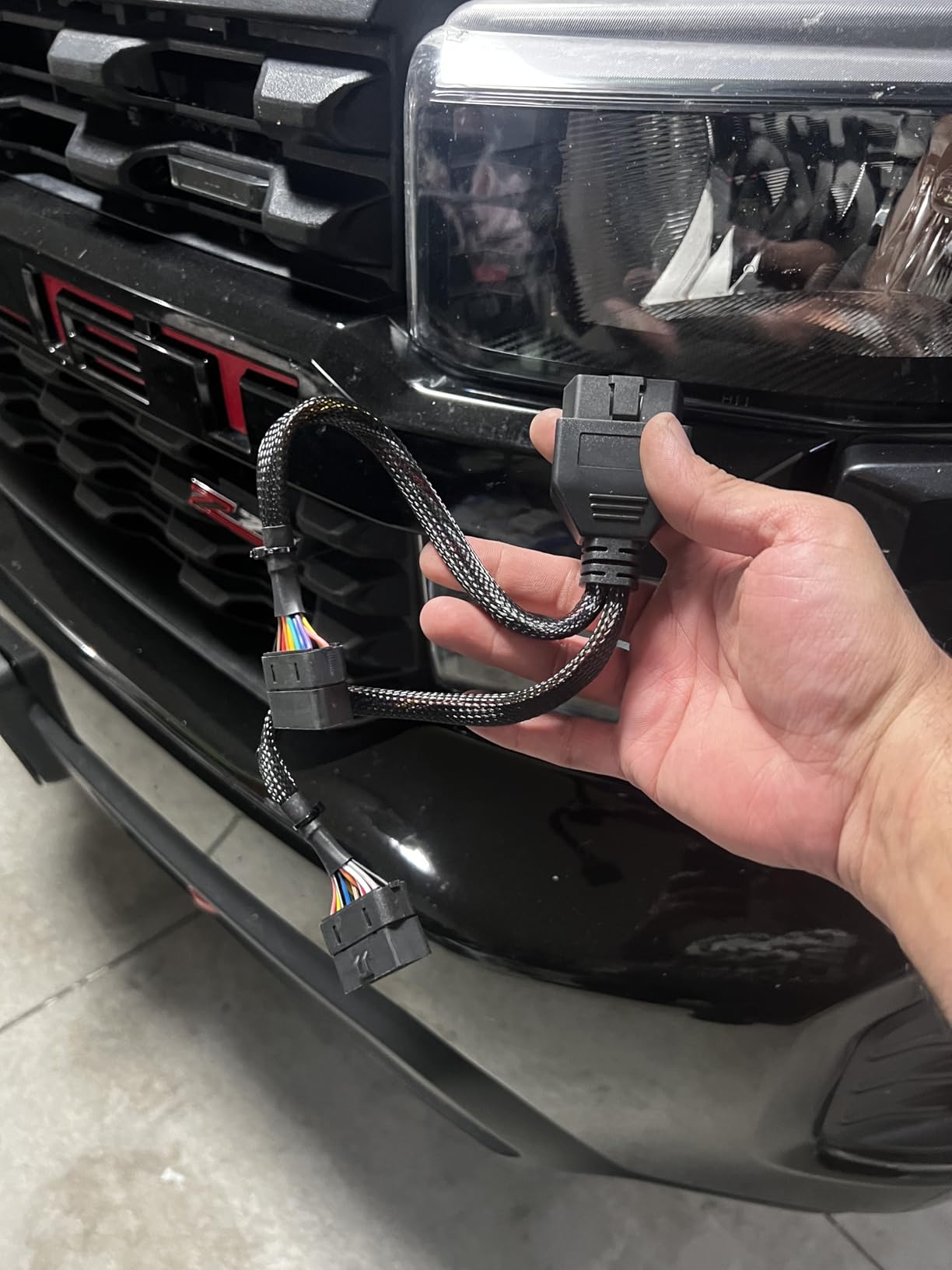 RealTruck AMP Research PowerStep Plug-N-Play Retractable Electric Truck Steps with LED Step Lights | Fits 2019 - 2021 Chevrolet Silverado & GMC Sierra 1500 | 76254-01A customer photo 2