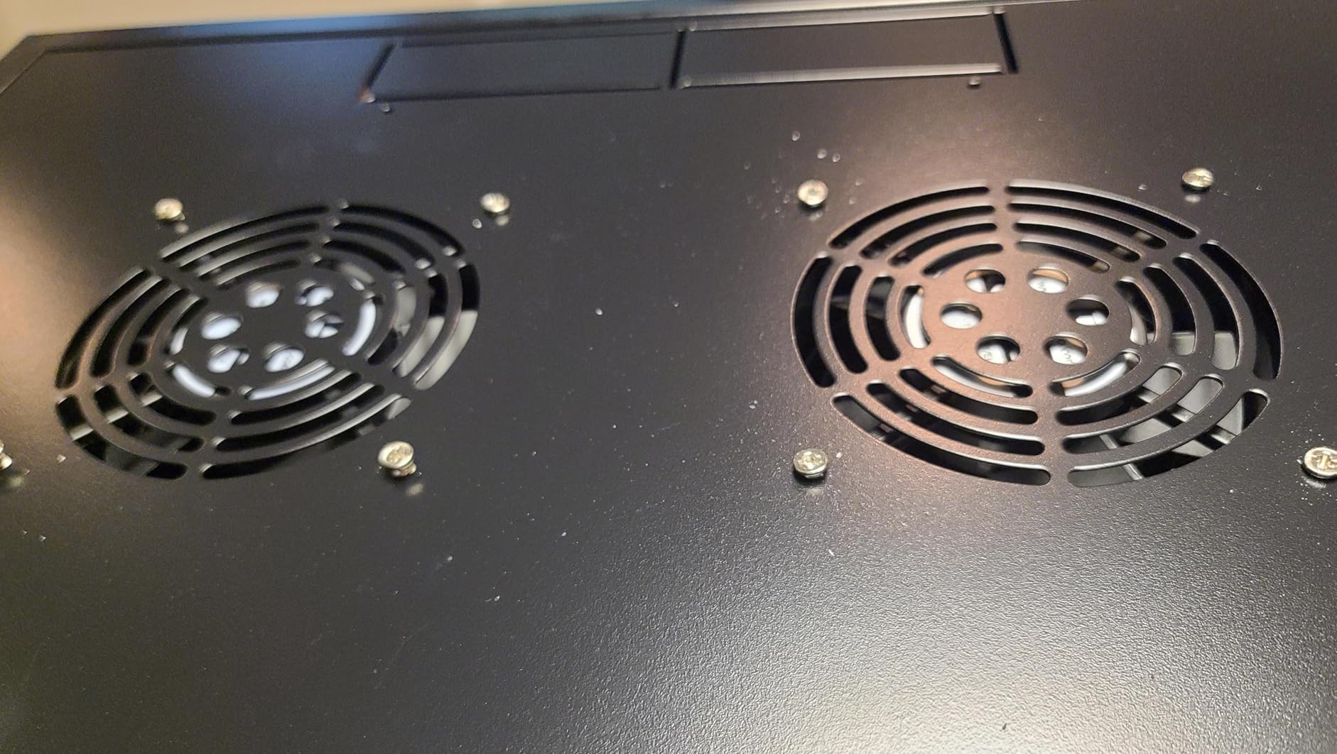 Network Cabinet Fan (2pc Kit) Pair of 120mm 4in Fans 110V - Tupavco TP1511 customer photo 1