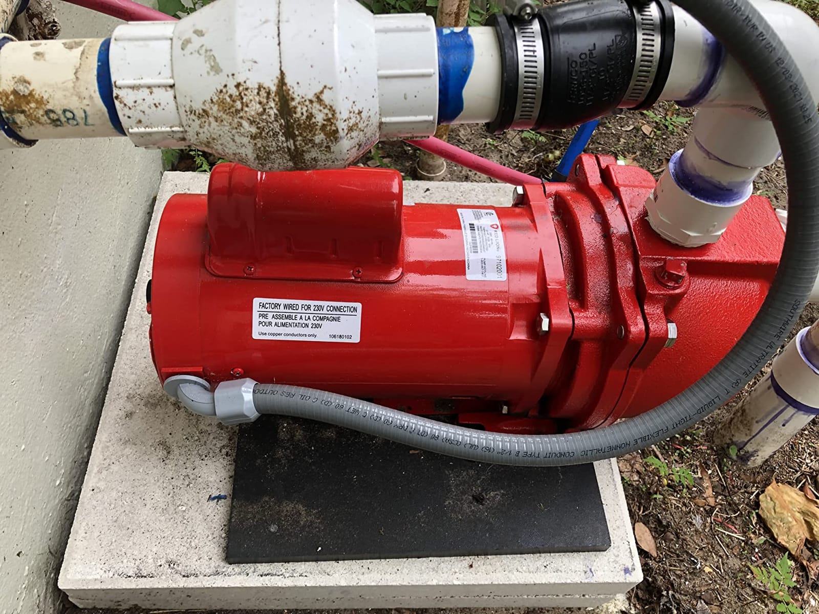 Red Lion RL-SPRK200 Sprinkler/Irrigation Pump, 230V, 76 GPM, 2 HP customer photo 1