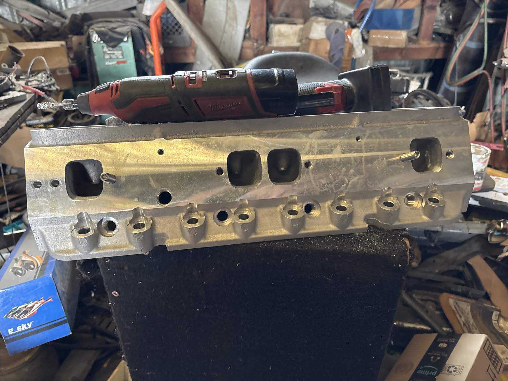 DNA MOTORING Aluminum Bare Cylinder Head Compatible with Chevy SBC 302/327/350/383/400, CYLH-SBC-350 customer photo 1