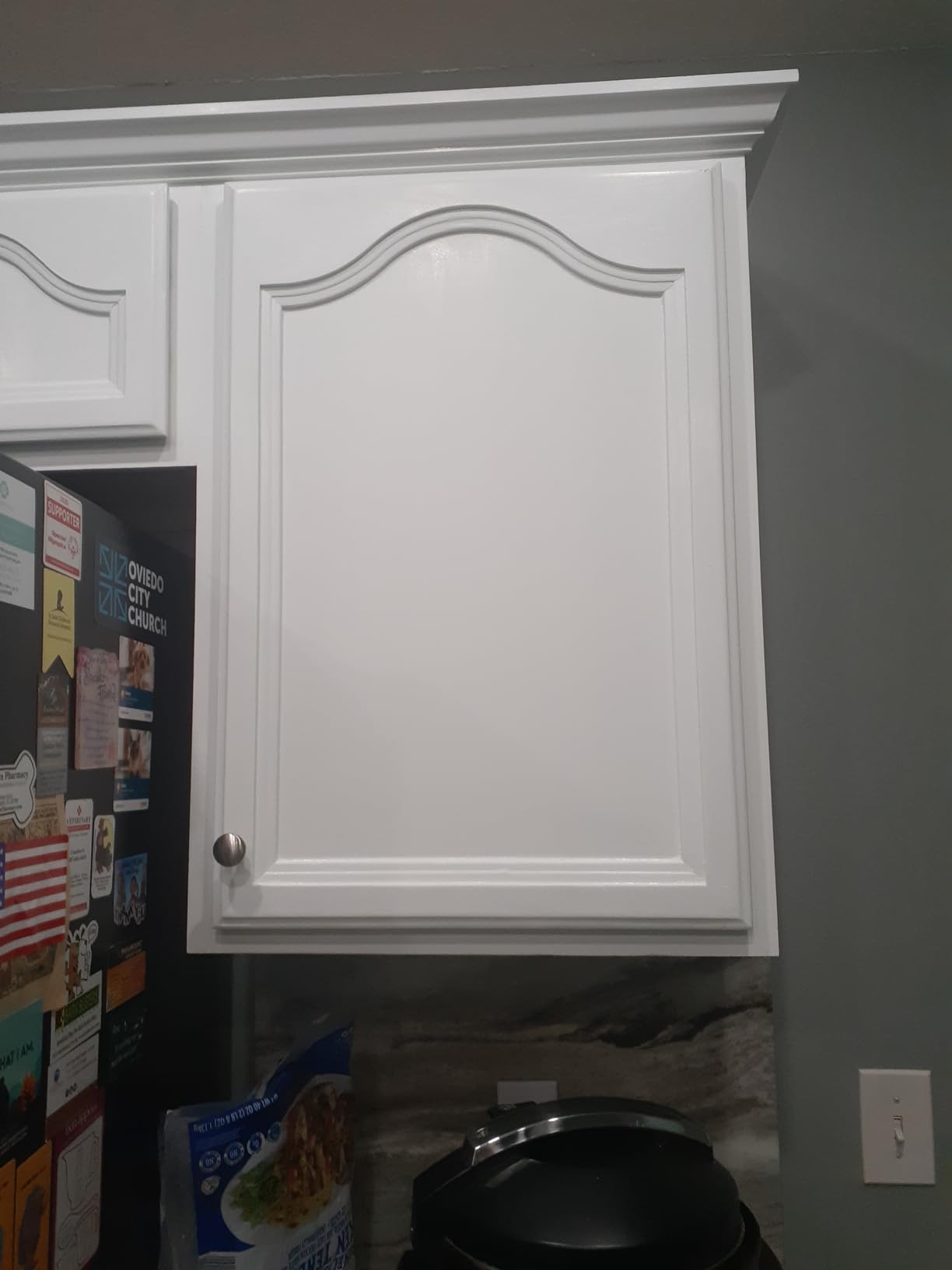 INSL-X Cabinet Coat - Urethane Acrylic Satin Sheen Enamel Cabinet Paint, White, 1 Quart customer photo 2