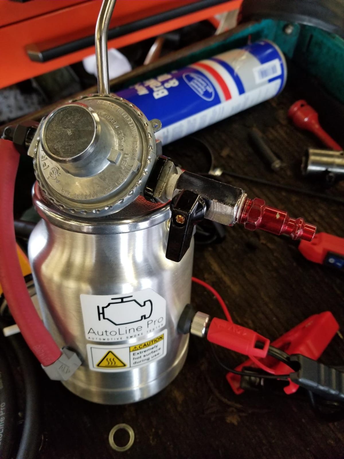 AutoLine Pro Shop Series Smoke Machine - EVAP Vacuum Leak Tester customer photo 1