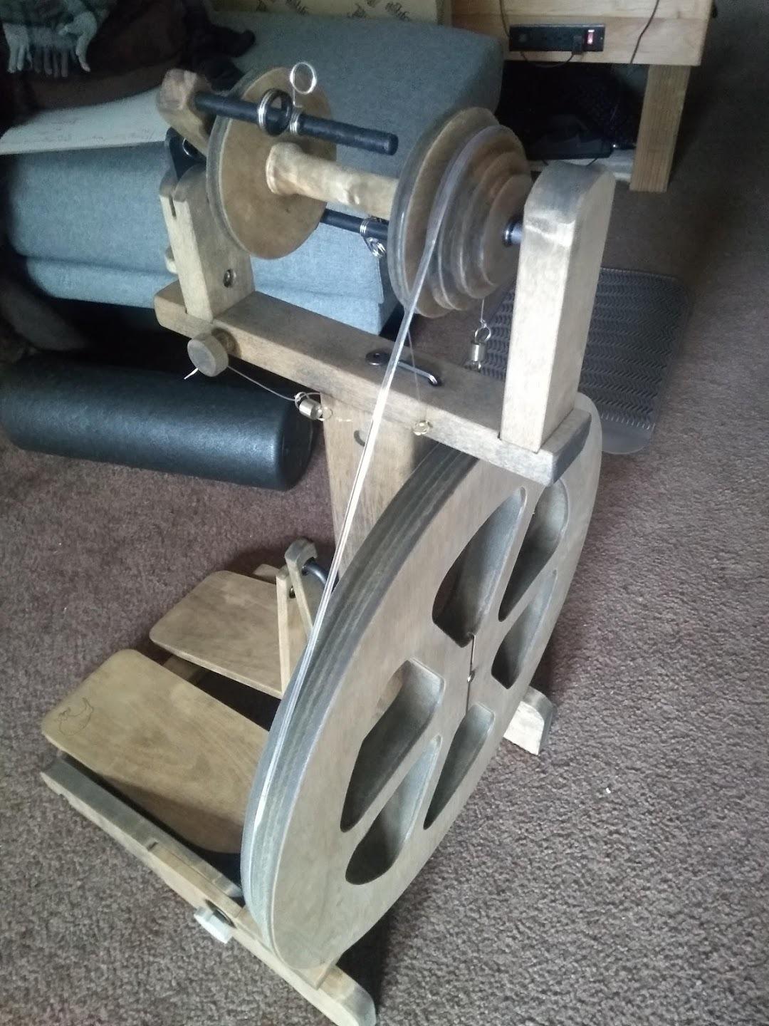 Ashford Kiwi 3 Spinning Wheel Unfinished customer photo 1