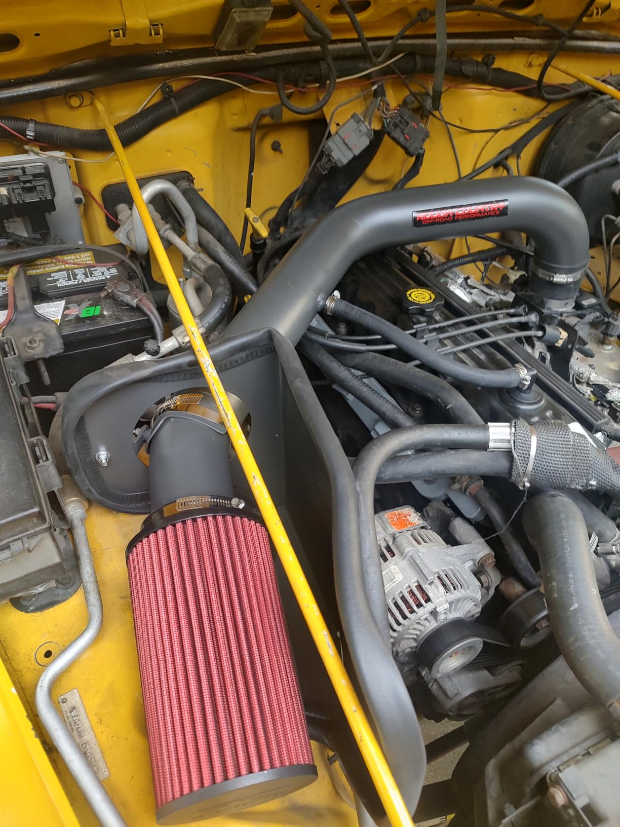 Rough Country Cold Air Intake for 1997-2006 Jeep Wrangler TJ | 6CYL/4.0L - 10553 customer photo 1