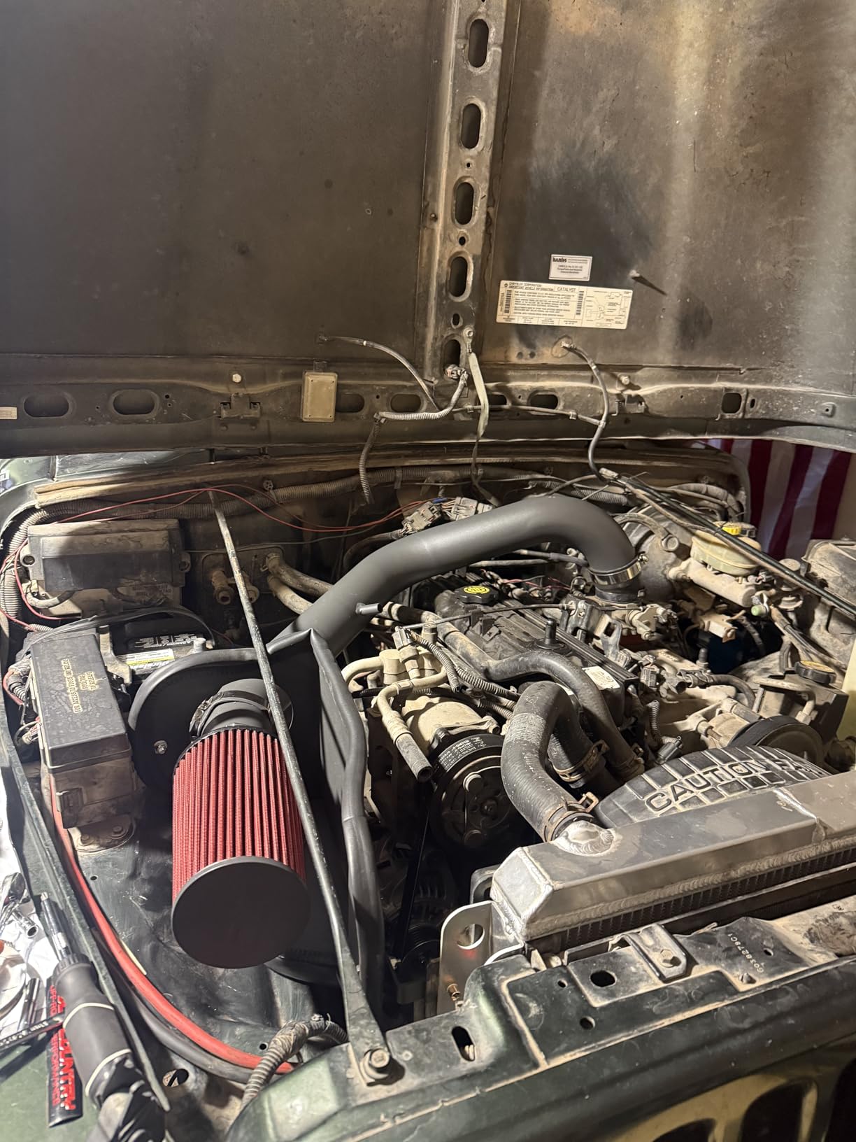 Rough Country Cold Air Intake for 1997-2006 Jeep Wrangler TJ | 6CYL/4.0L - 10553 customer photo 2