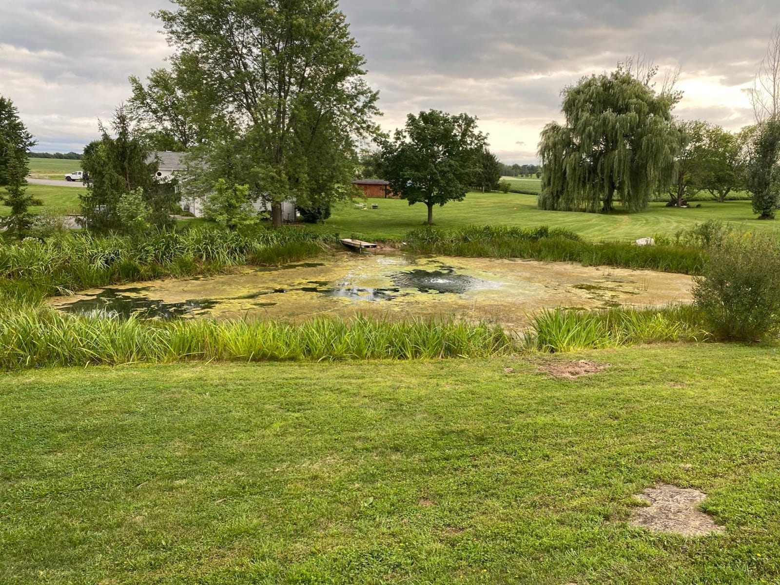 PAS20 Pond & Lake Aeration System for Up to 3 Acre, 3/4 HP Compressor + Two 100' Weighted Tubing + 2 Diffusers customer photo 1