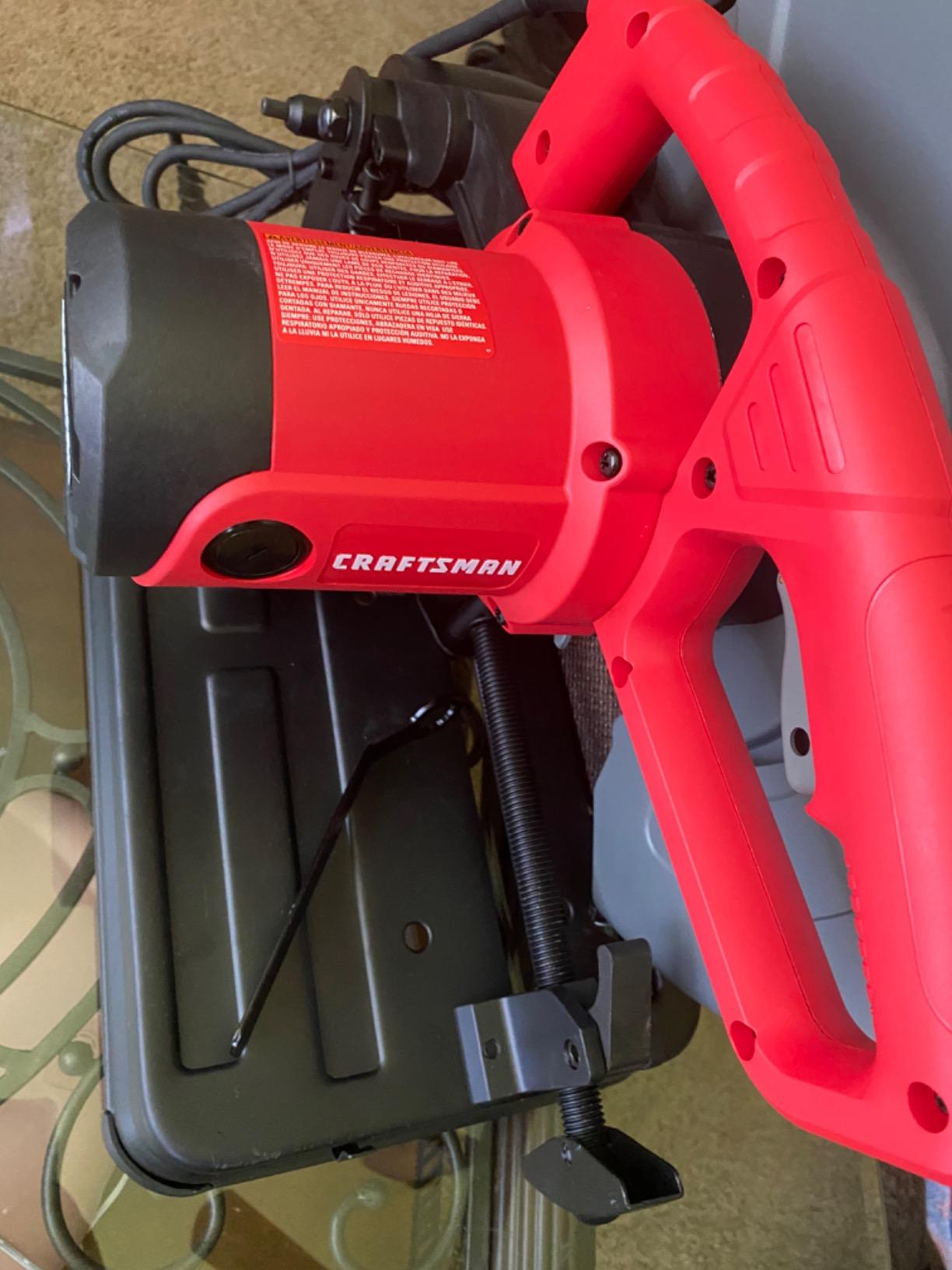 CRAFTSMAN Chop Saw, 14 inch, 15 Amp, Corded (CMEM2500) customer photo 2