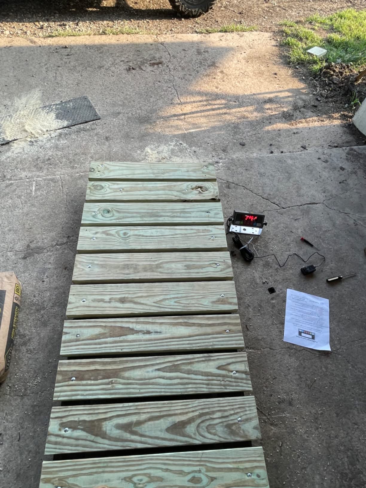 Livestock Scale kit HS-520 Cattle Chute Scale kit Animal Scale kit Floor Scale kit customer photo 2