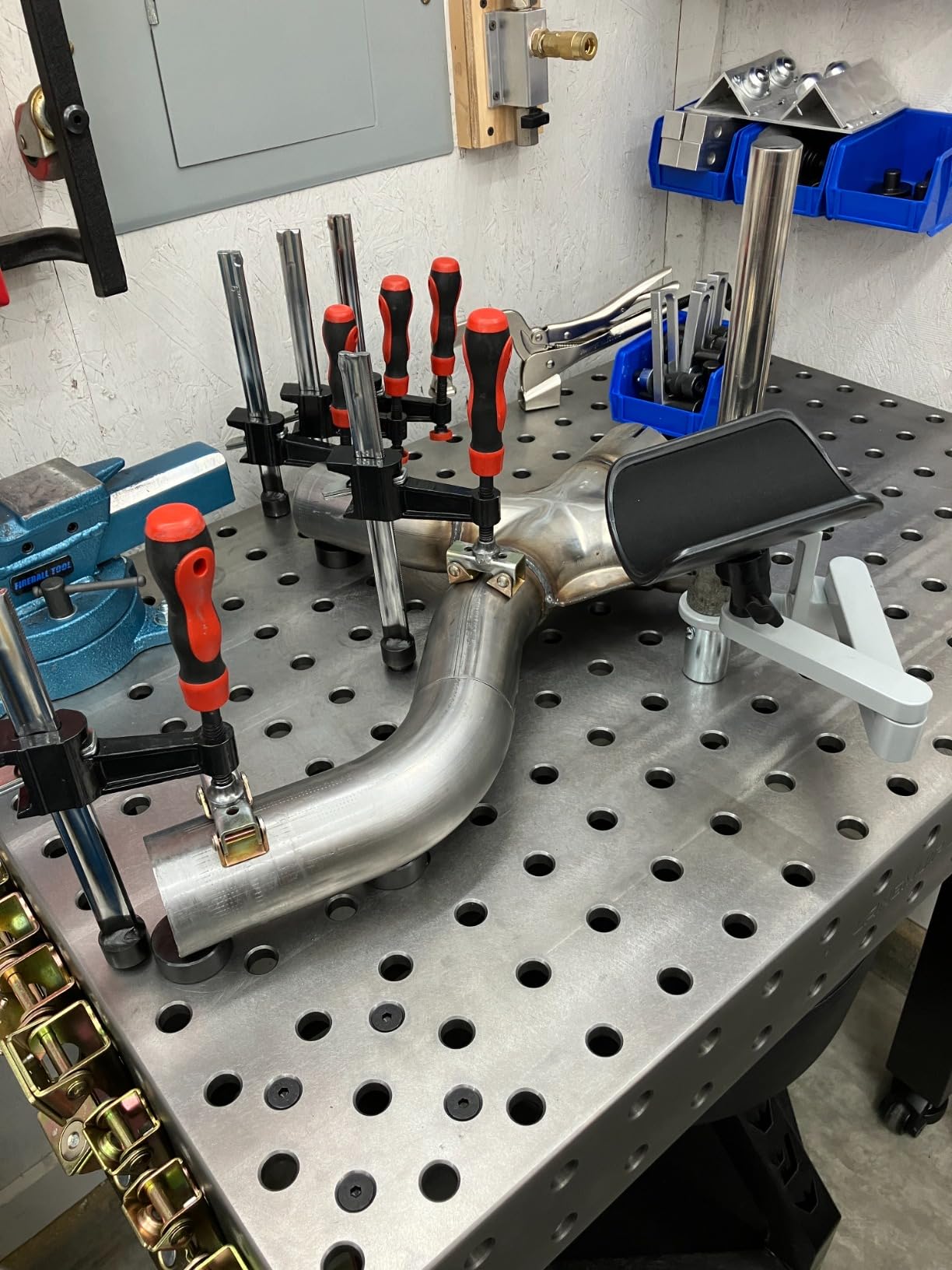 Strong Hand Tools Fully Articulated Arm Rest, Fully Adjustable, Welding/Fabrication, ARA18 customer photo 2
