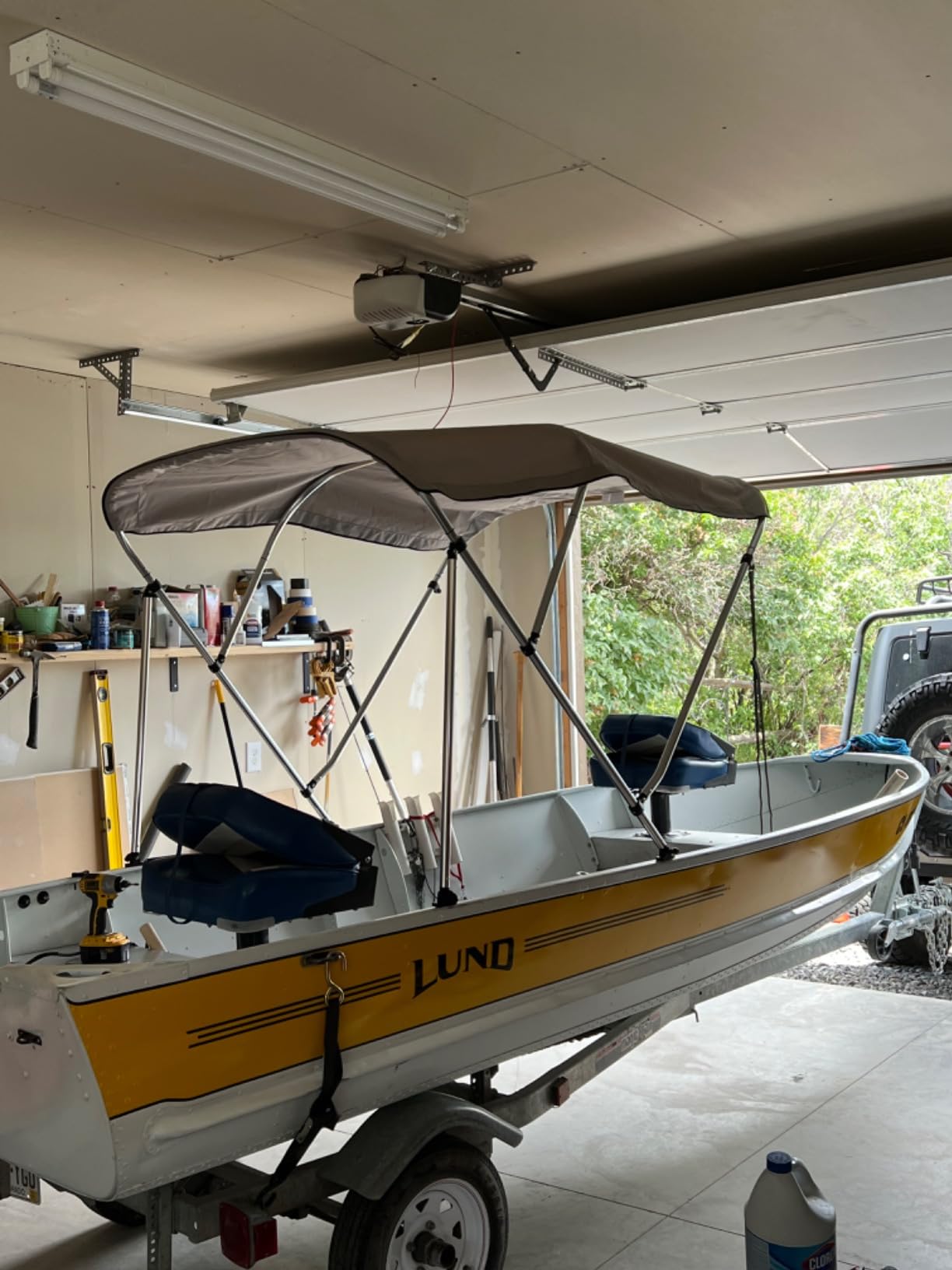 Seamander 3 Bow Bimini Top 6'L 46
