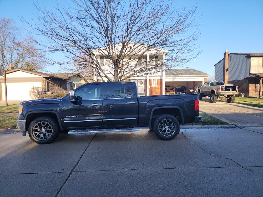 Flowmaster 717857 FlowFX Cat-Back Exhaust Kit 3 Inch 409 Stainless Steel 4.5 Inch Black Ceramic Stainless Steel Tips Compatible with 2014-2019 Classic Body Chevy Silverado GMC Sierra 1500 4.3L 5.3L customer photo 2