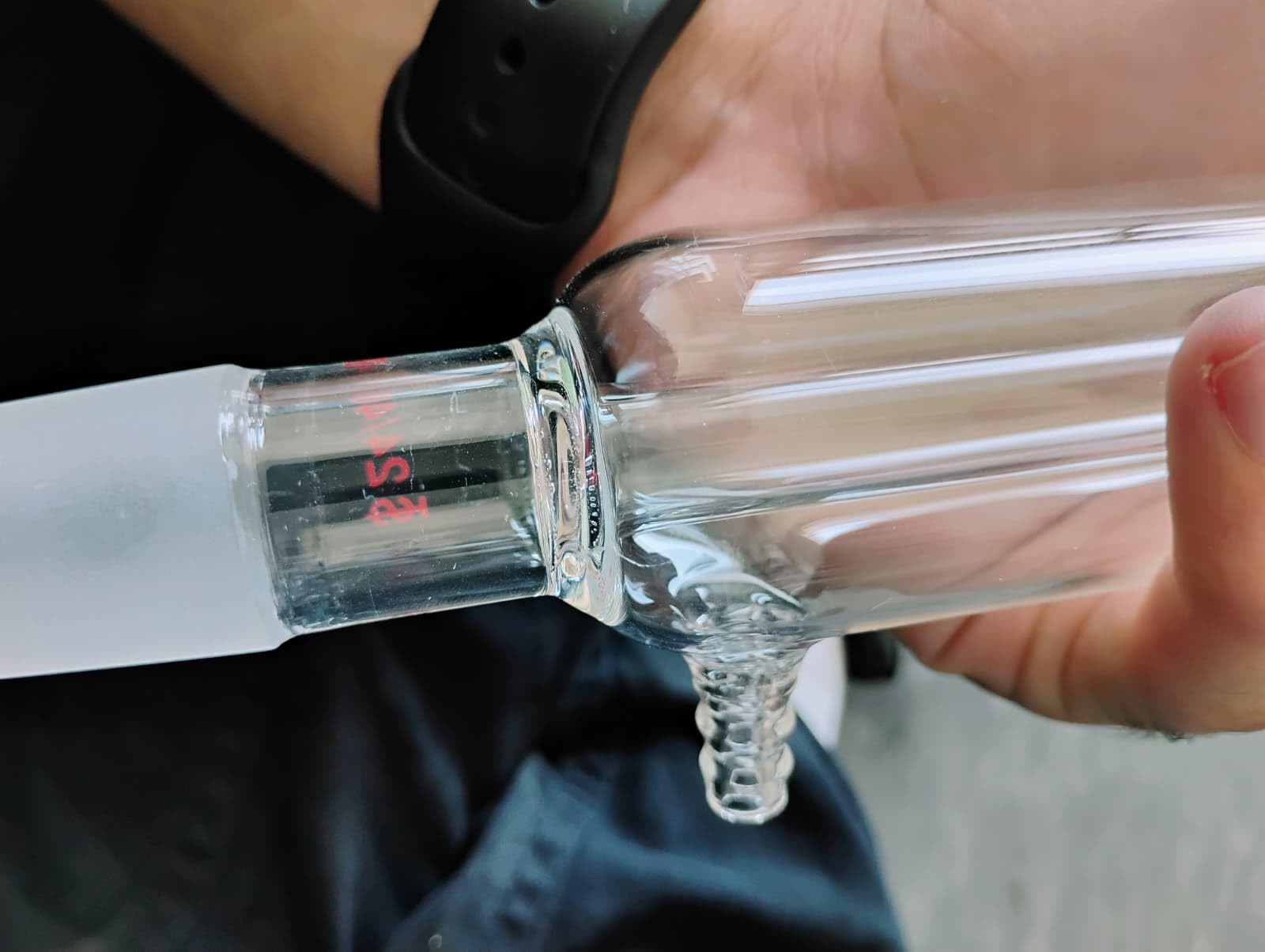 New 1000ml, 13pcs Glass Distillation Apparatus, Vacuum Distillation Equipment, Chemistry Lab Glassware Kit customer photo 1