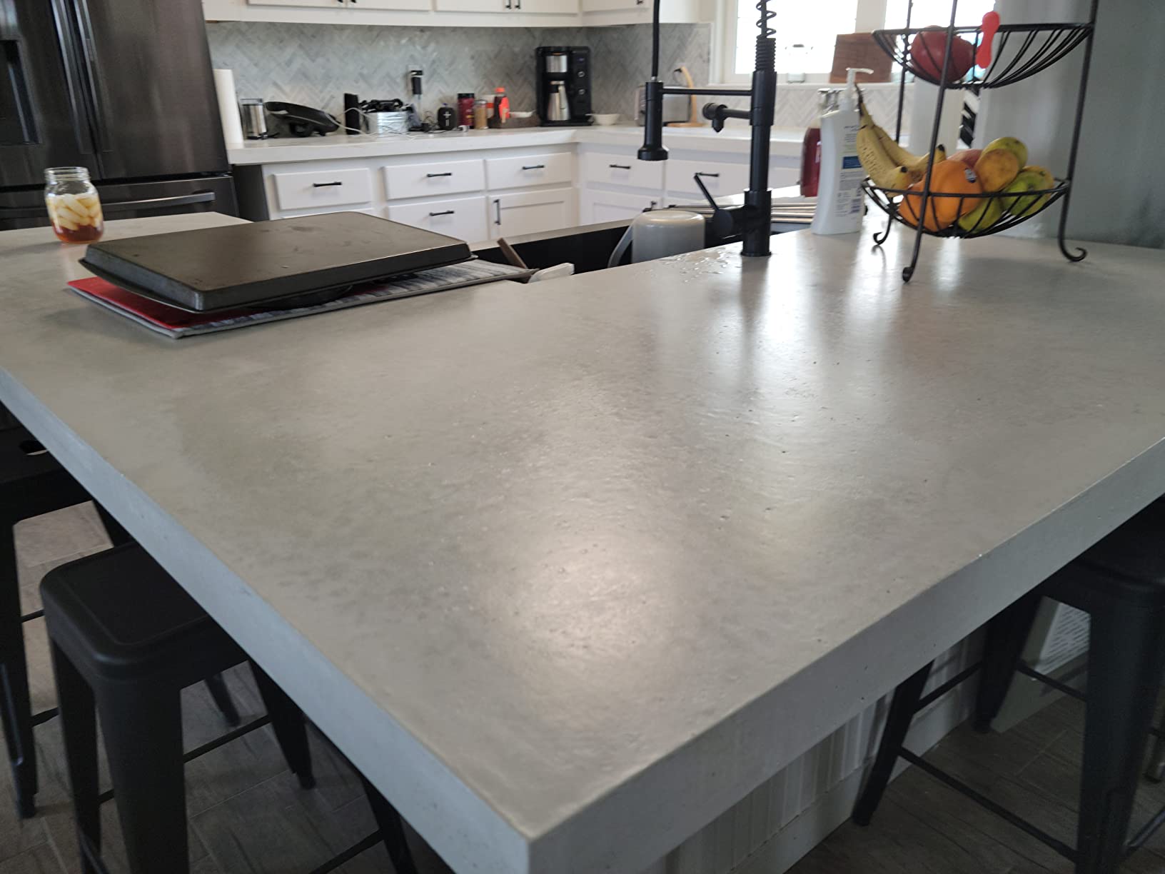 Surecrete Concrete Countertop Sealer XS-327 Semi-Gloss Food Safe Sealer Water Based customer photo 2