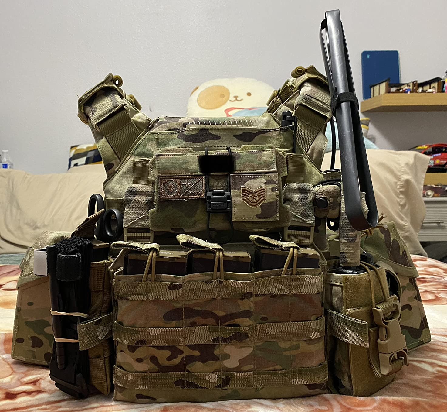 ONETIGRIS Griffin AFPC Modular Tactical Vest 500D Cordura Breathable | Quick-release system, full MOLLE webbing, adjustable shoulder & waist 13-26 straps & 36-46 waist, Breathable Mesh customer photo 1