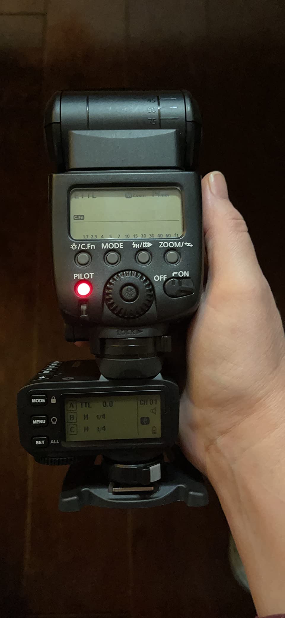 Godox X2T-C TTL Wireless Flash Trigger for Canon, 2.4G X System customer photo 1