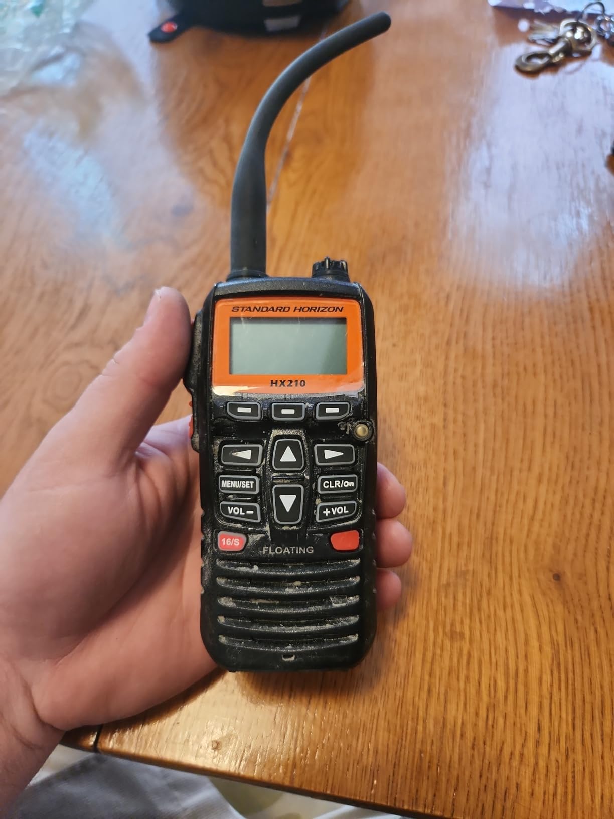 Standard Horizon HX210 6W Floating Handheld Marine VHF Transceiver customer photo 1