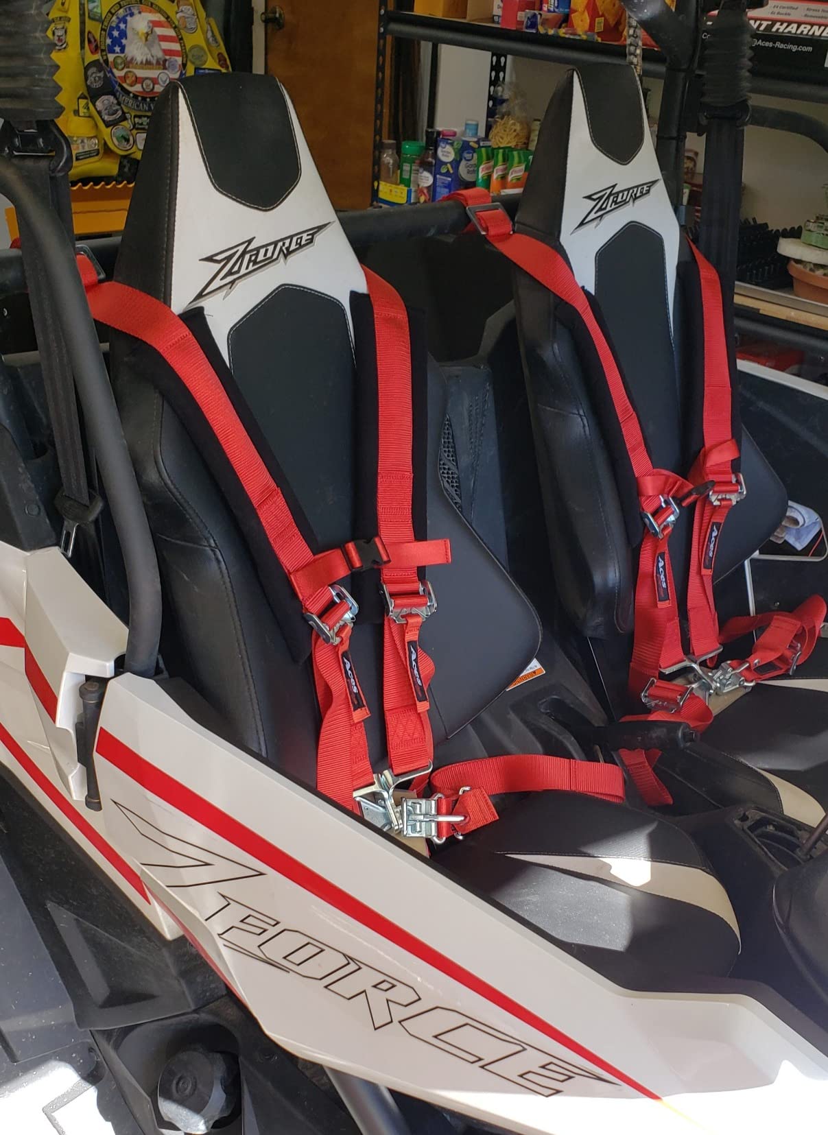 AAAA Aces Racing 5 Point Harness With 2 Inch Padding (Black) customer photo 2