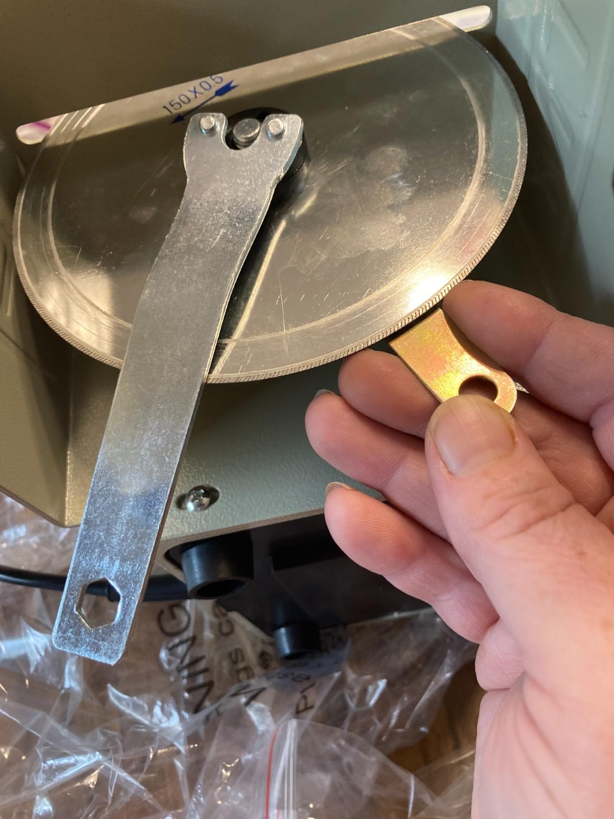 Lapidary Saw 110V, 6 Inch Lapidary Equipment, Wet Stone Cutter 10000RPM customer photo 2