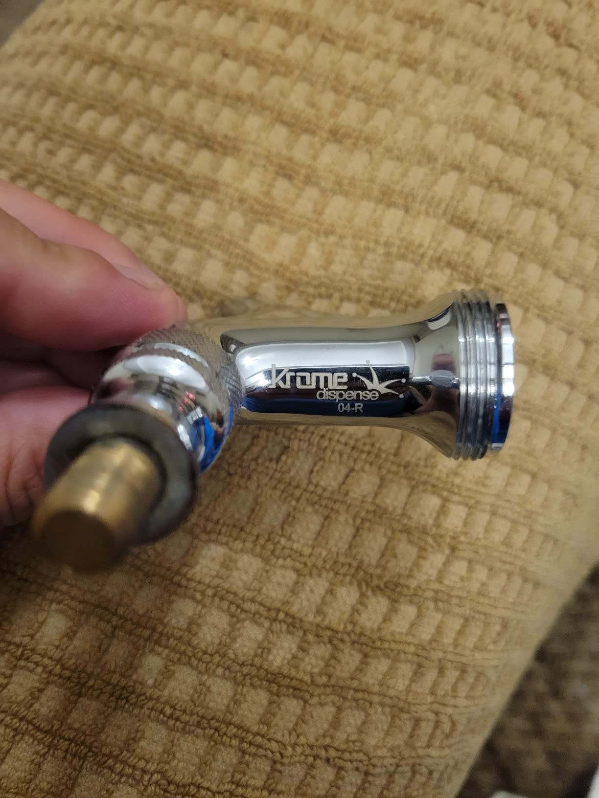 MRbrew Upgraded Beer Faucet, All Commercial 304 Stainless Steel Keg Tap customer photo 2