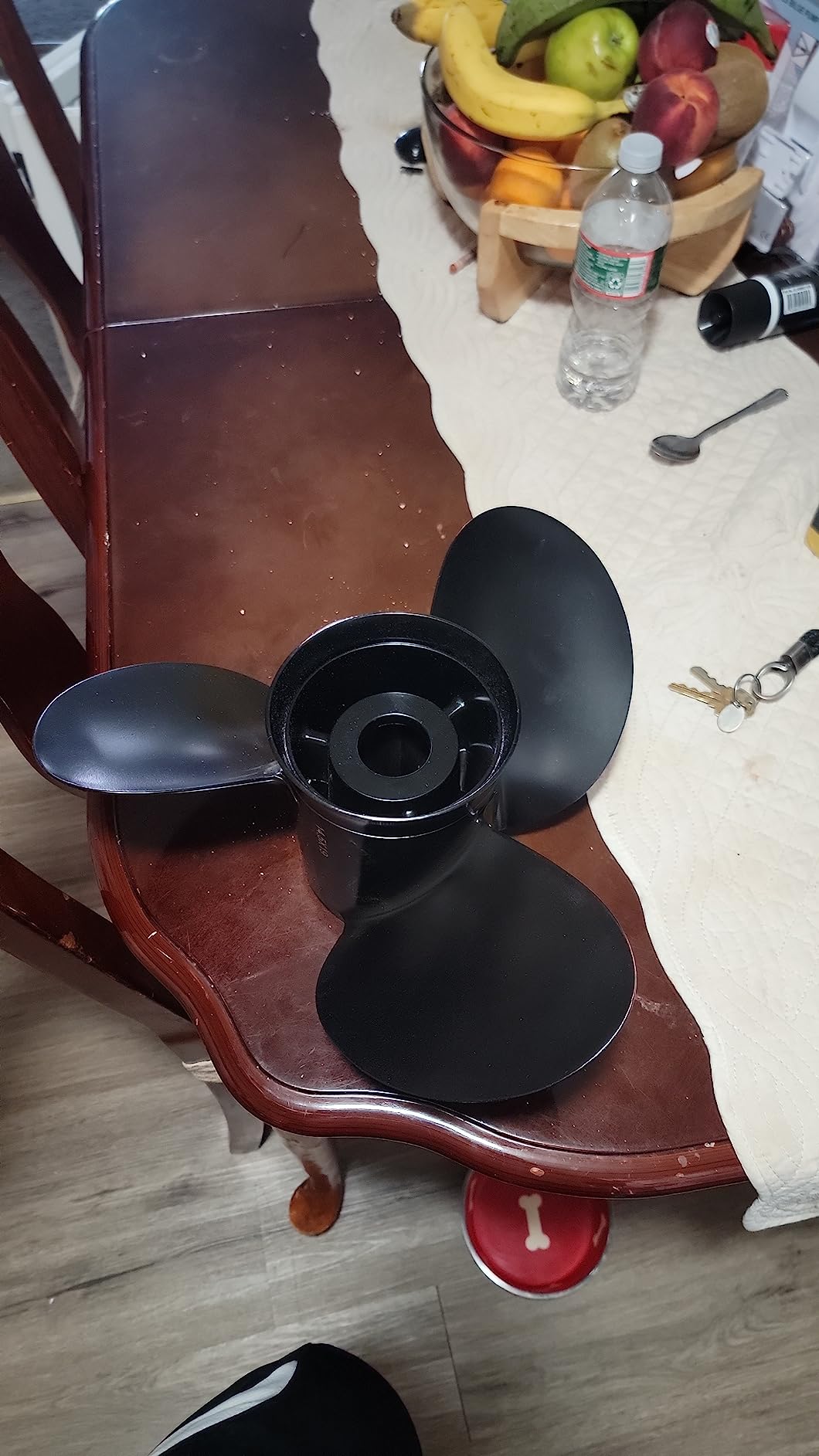 14 1/2 x 19 48-832830A45 Boat Propeller for Mercruiser Alpha One | Compatible for Mercruiser Alpha One & Mercury 135-300 Hp 14.5 x 19p mercruiser 3.0 Hub Kit, Included 15 Spline Tooth RH customer photo 2