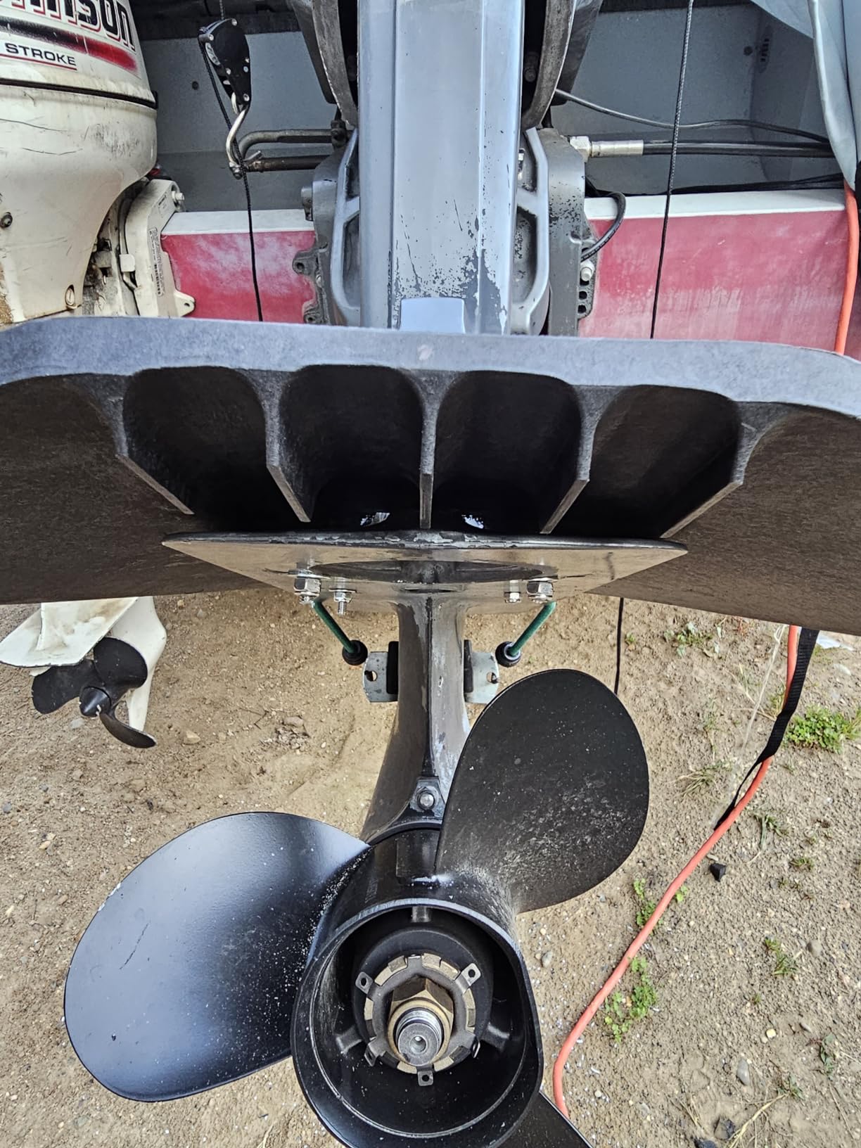 13 1/4x17 Pitch 48-77344A45 Boat Propeller for Mercury 40-140HP | Upgrade Aluminium Boat Propeller for Mercury Outboard Motors 40-140HP 15 Spline Tooth Hub Kits Included, Rh, 13.25 x 17p customer photo 1