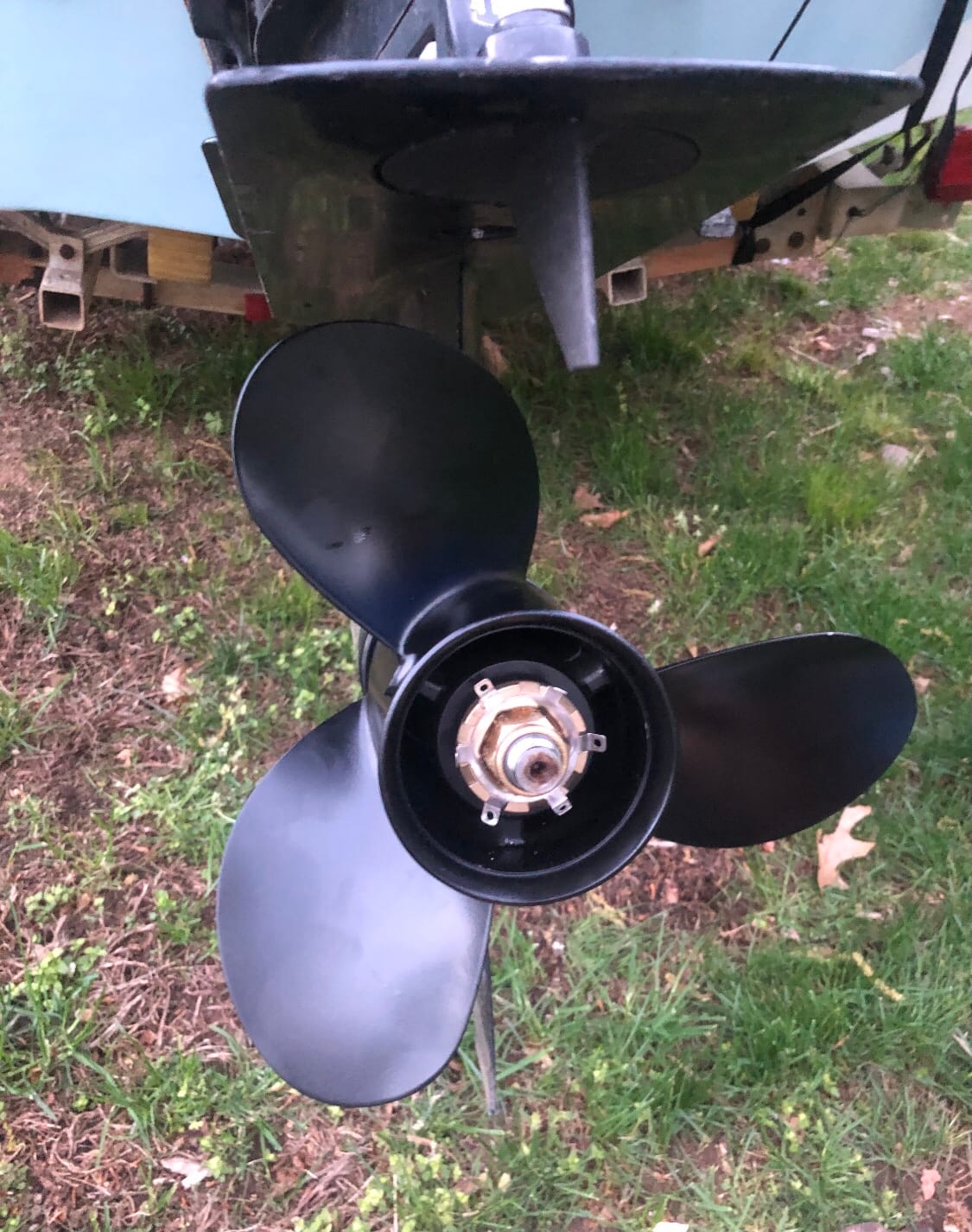 13 1/4x17 Pitch 48-77344A45 Boat Propeller for Mercury 40-140HP | Upgrade Aluminium Boat Propeller for Mercury Outboard Motors 40-140HP 15 Spline Tooth Hub Kits Included, Rh, 13.25 x 17p customer photo 2