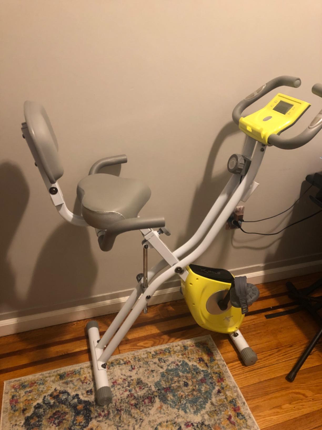 leikefitness LEIKE X Bike Ultra-Quiet Folding Exercise Bike, customer photo 2