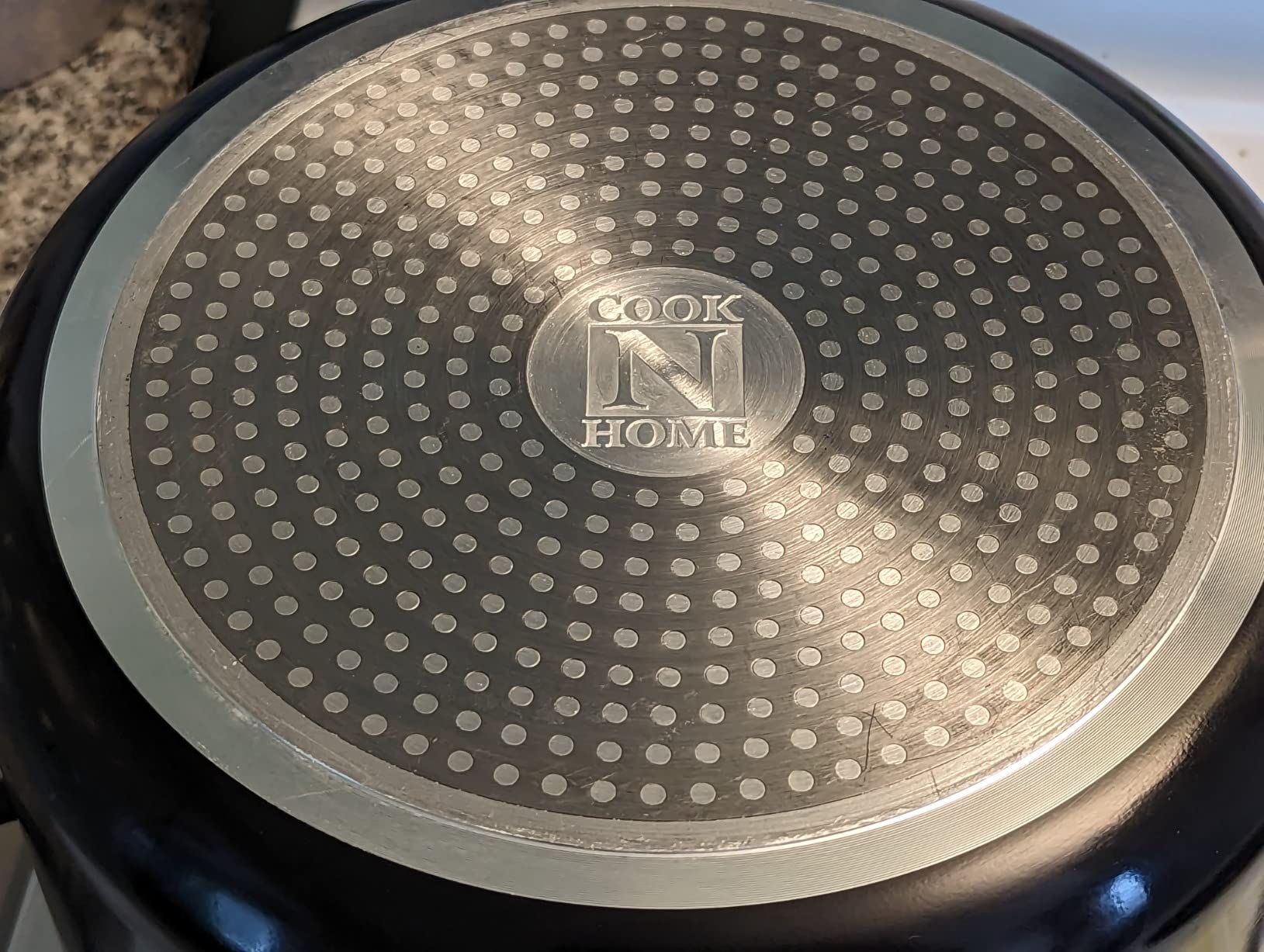 Cook N Home 10.5 Quart Non Stick Stock Pot with Lid, Large Pots for Cooking customer photo 2