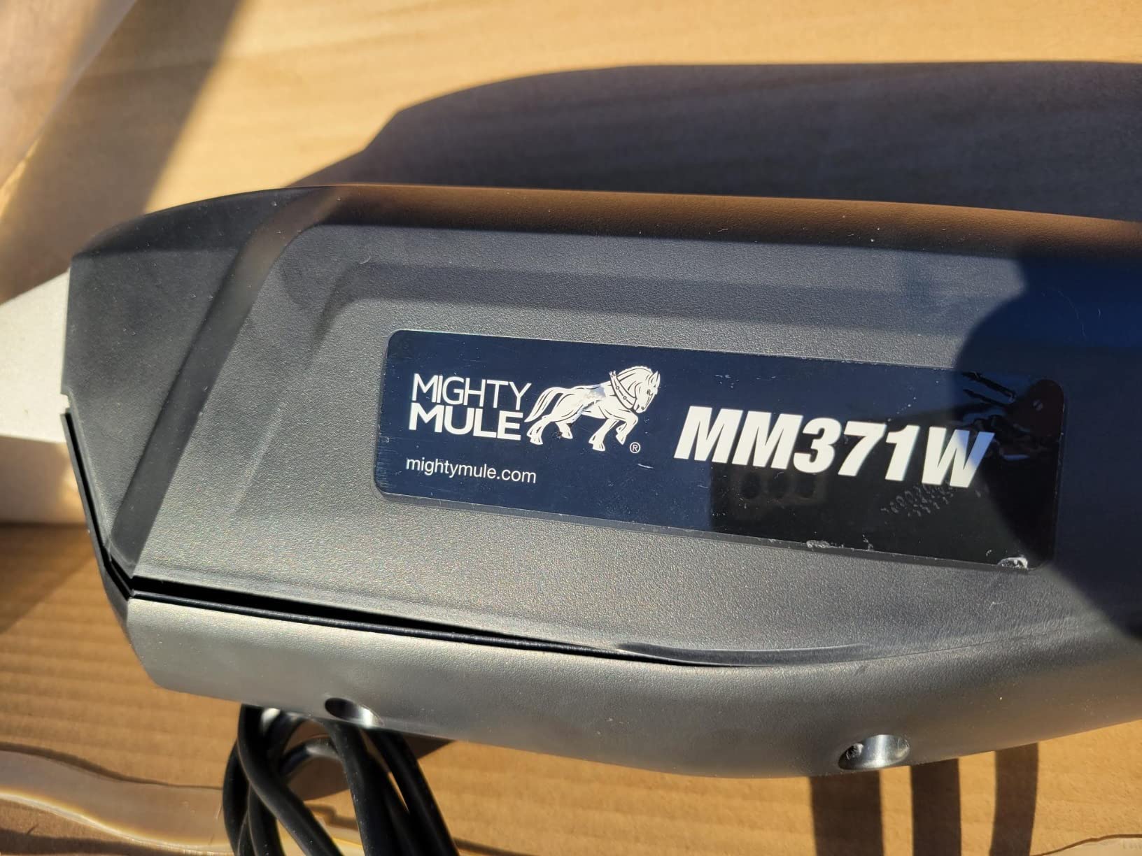 Mighty Mule MM371W Automatic Gate Opener, Smart and Solar Ready, Includes Gate Opener Remote and More-Up to 16ft Long or 550lb, Black, 1 Gate Opener Kit customer photo 2